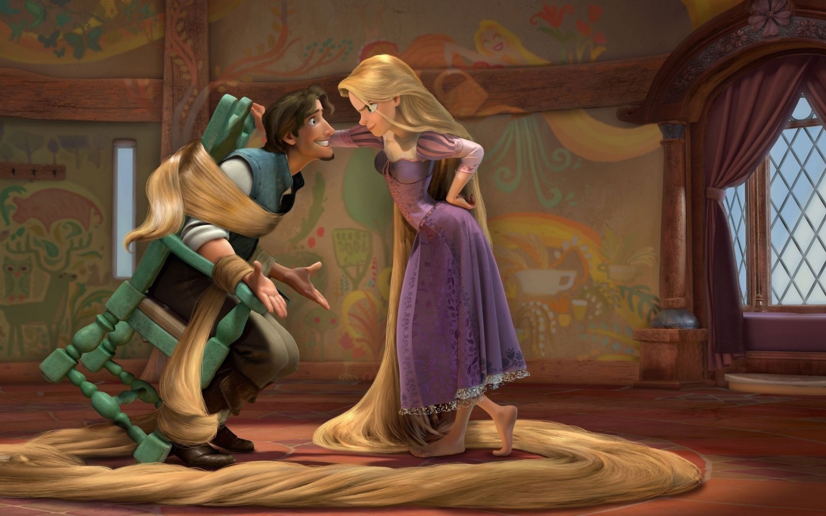 Рапунцель обои