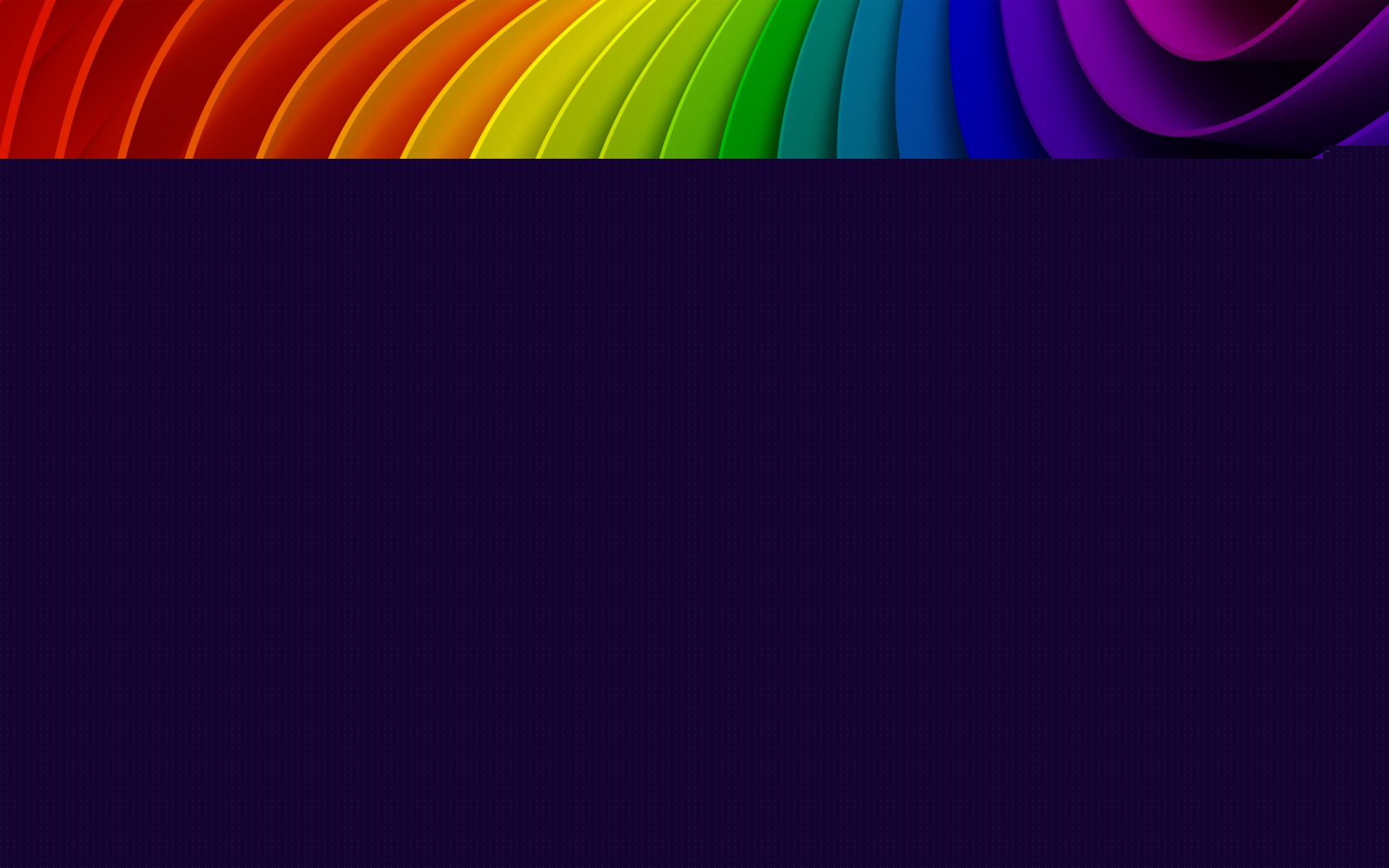 Радуга может быть такой обои