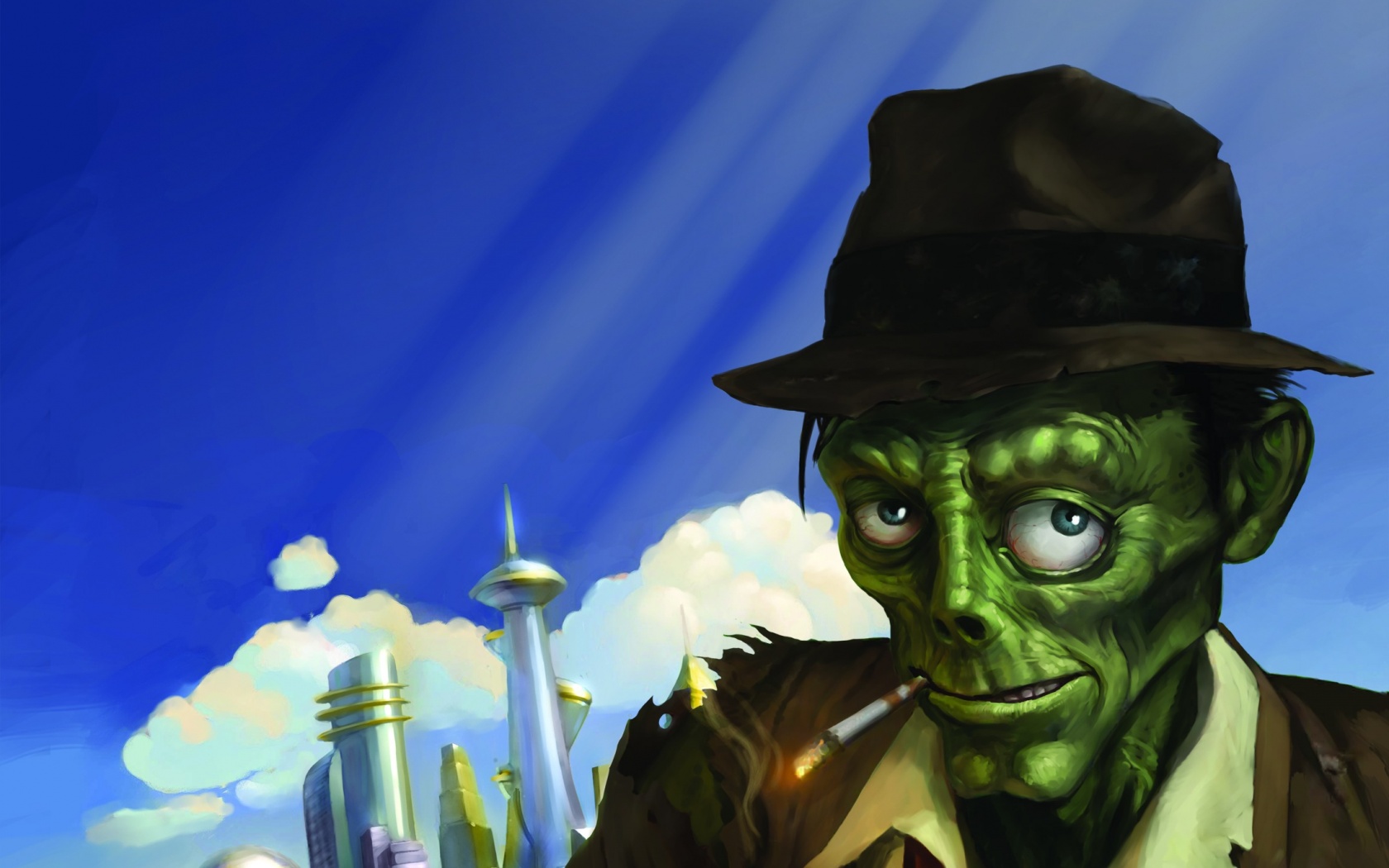 Stubbs the zombie обои