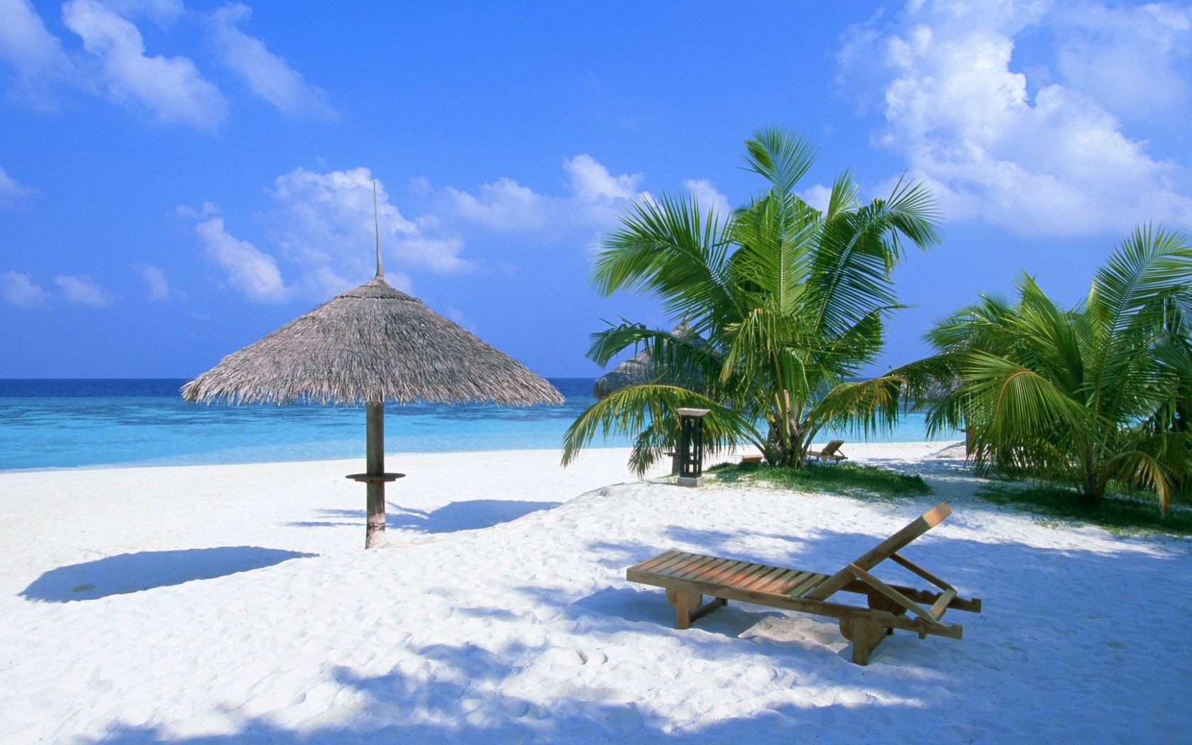 Рай на мальдивах обои