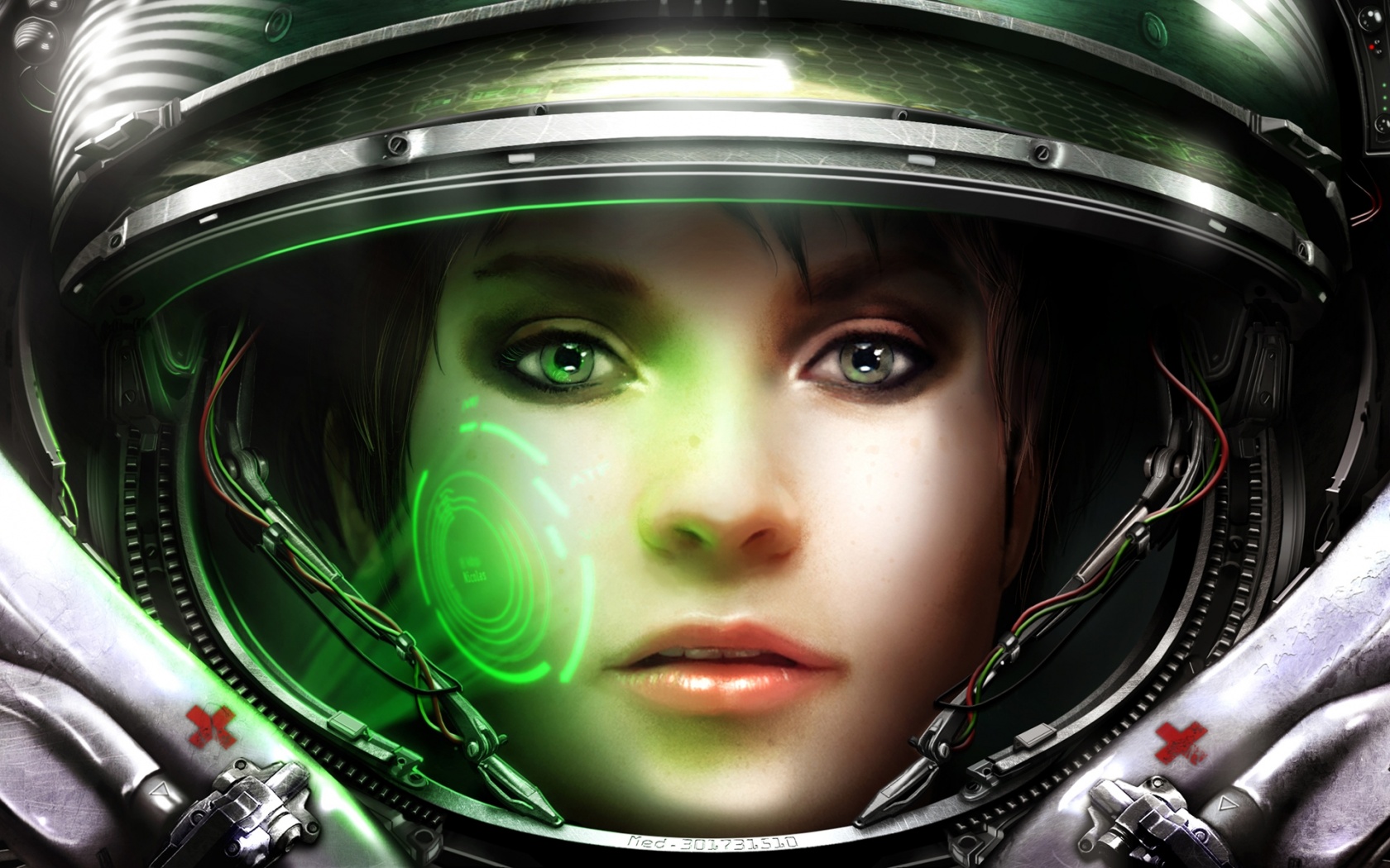 Медик из вселенной Star Craft 2 обои