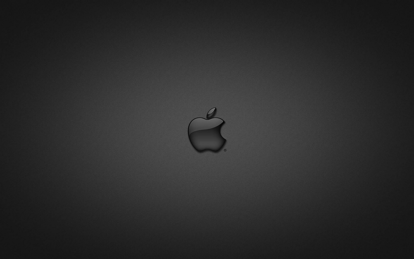 Логотип apple в стекле обои