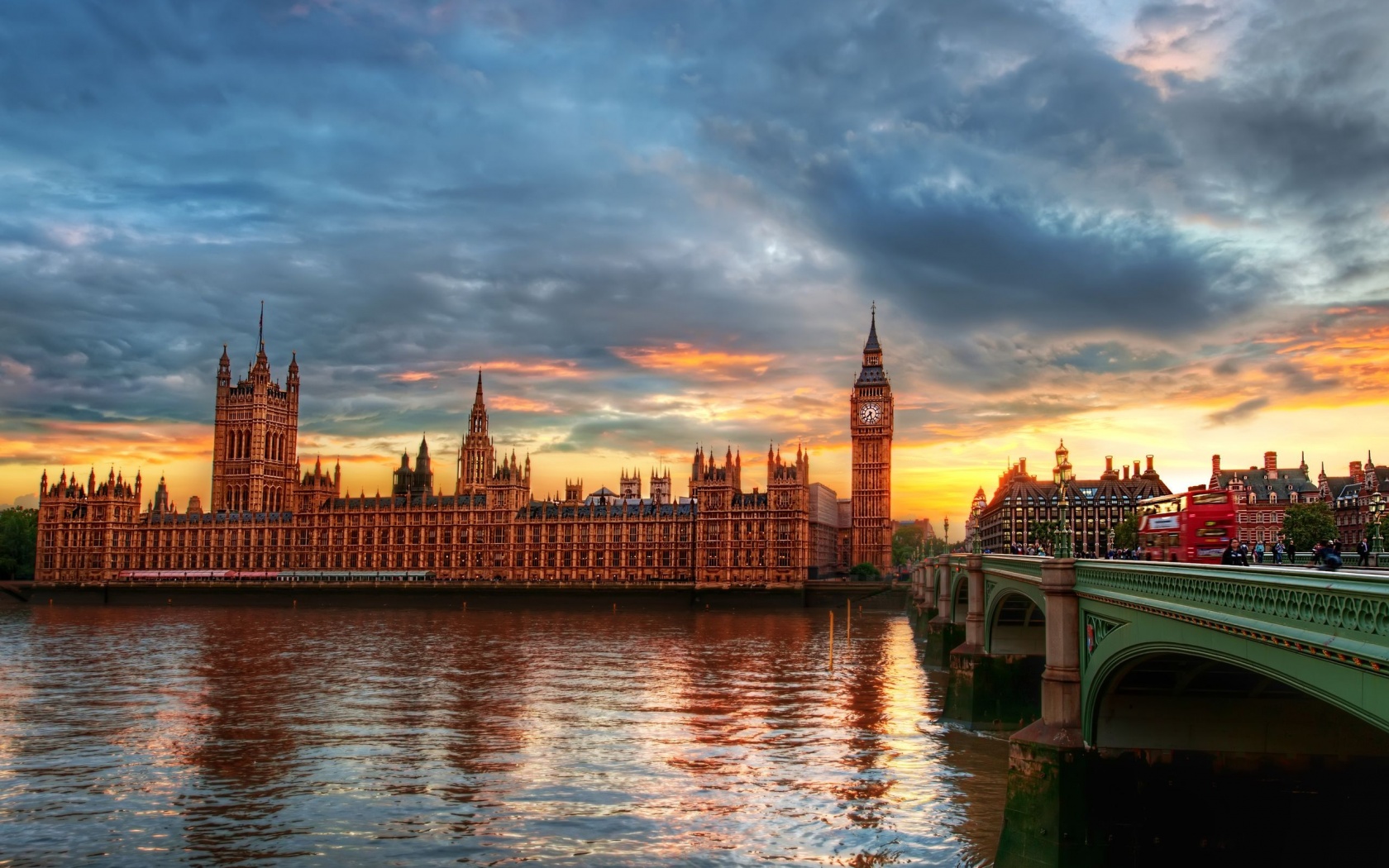 Здание Парламента в Лондоне обои
