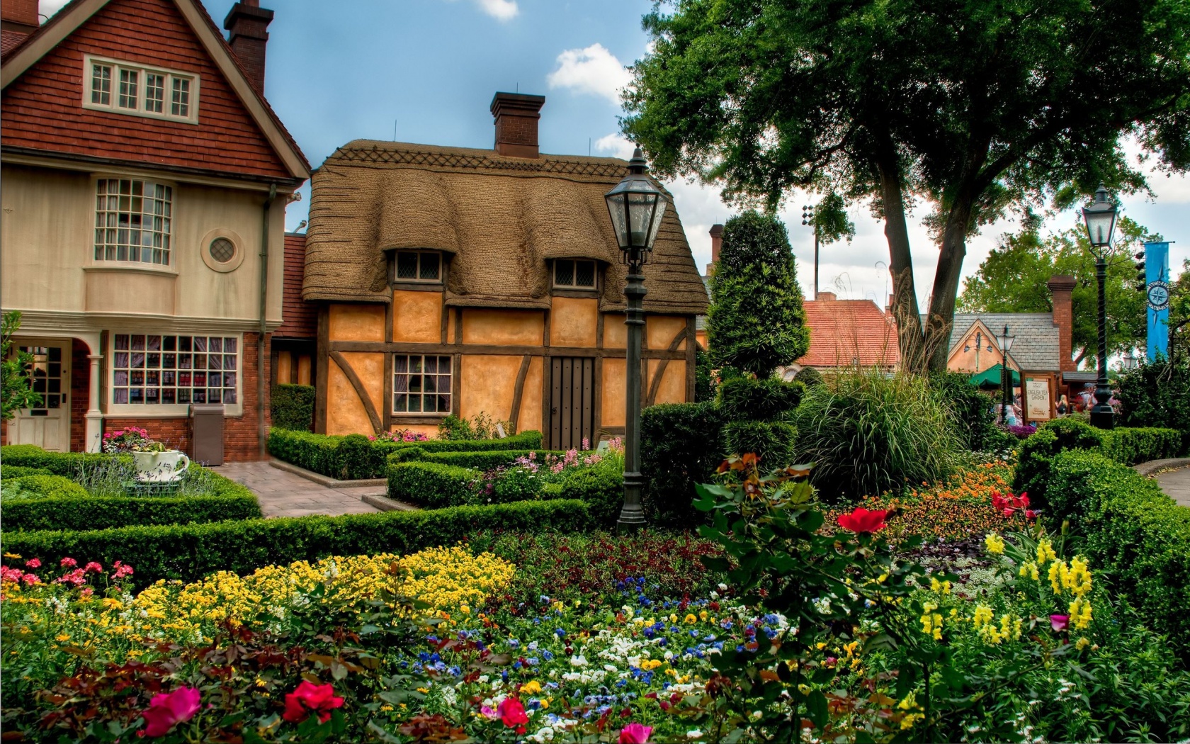 Провинциальный городок обои