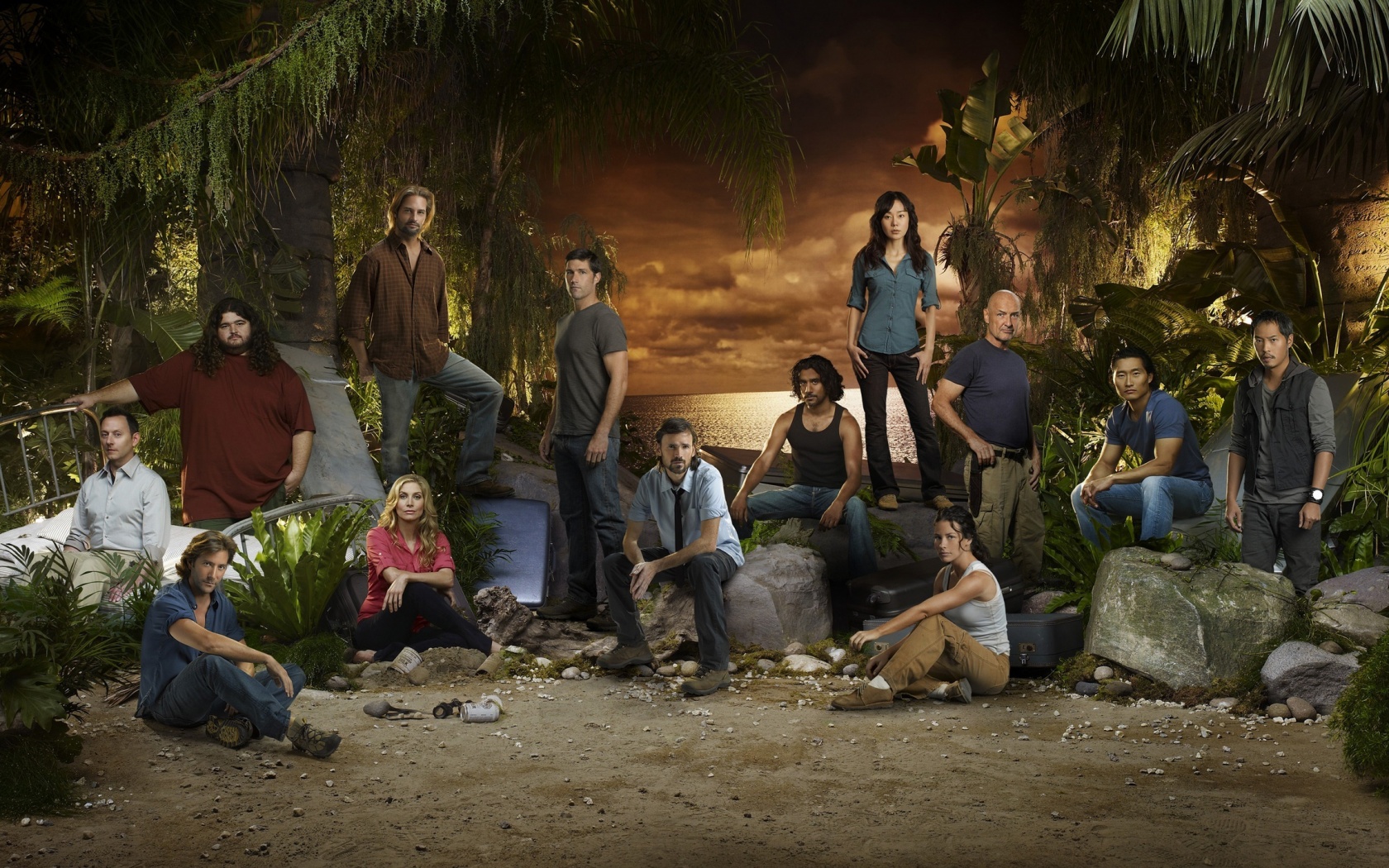 Герои сериала LOST обои
