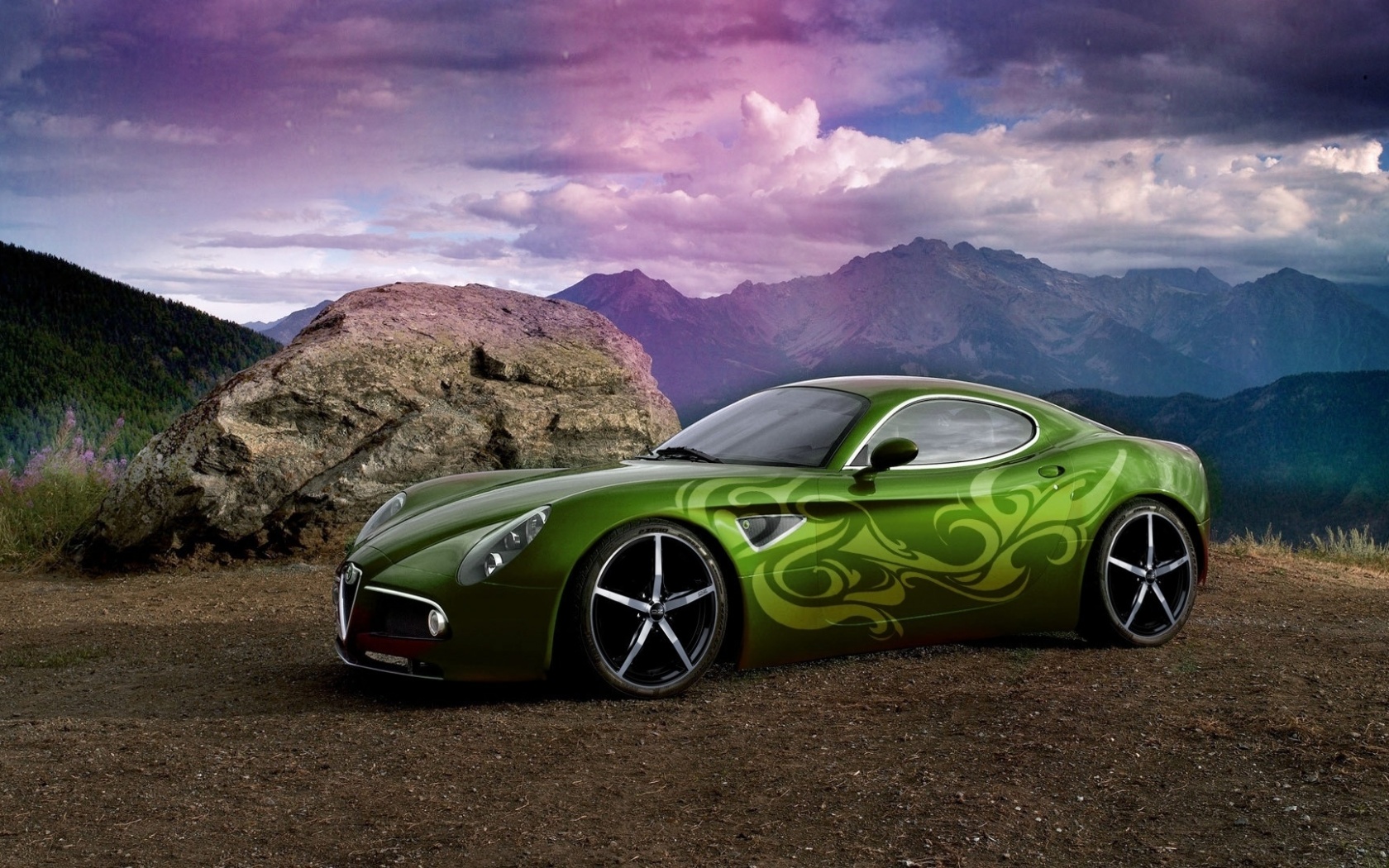 Альфа-ромео обои