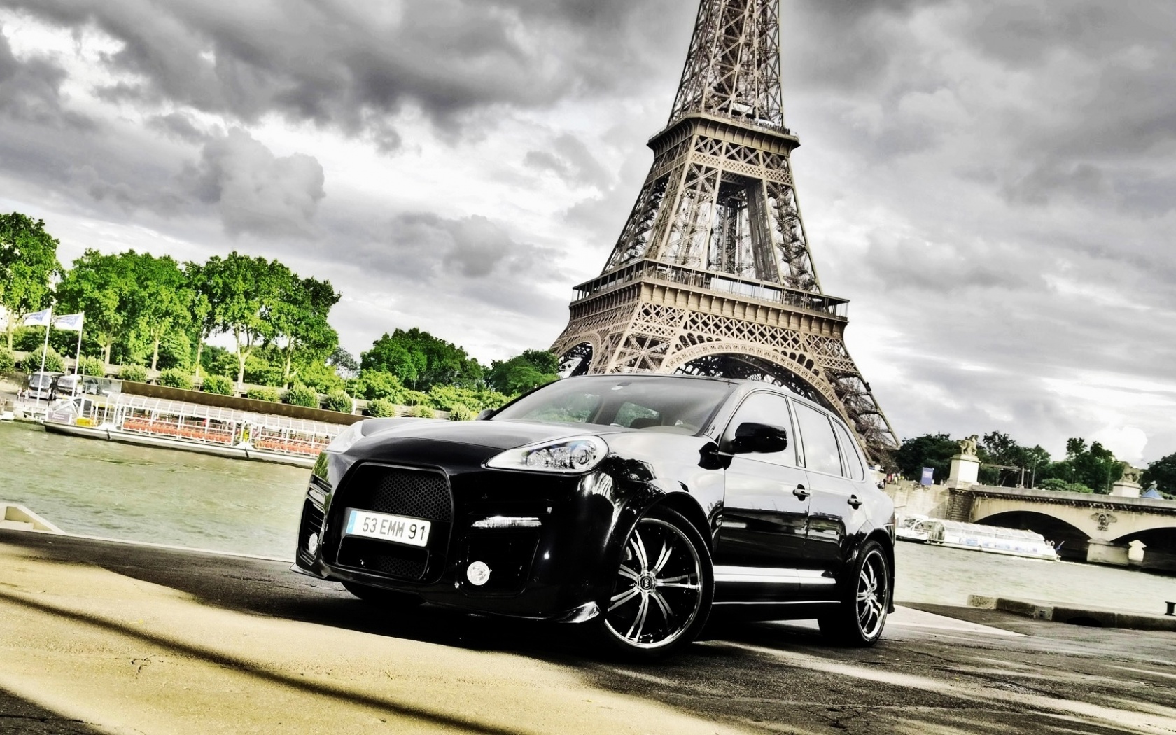 Кроссовер Porsche обои