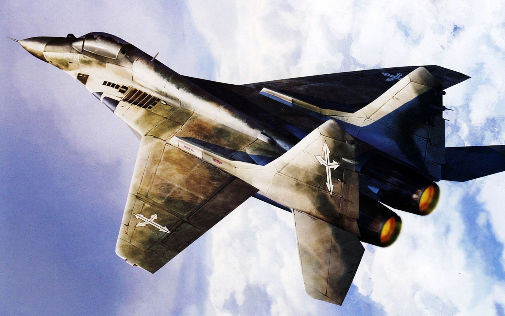 Истребитель Миг обои