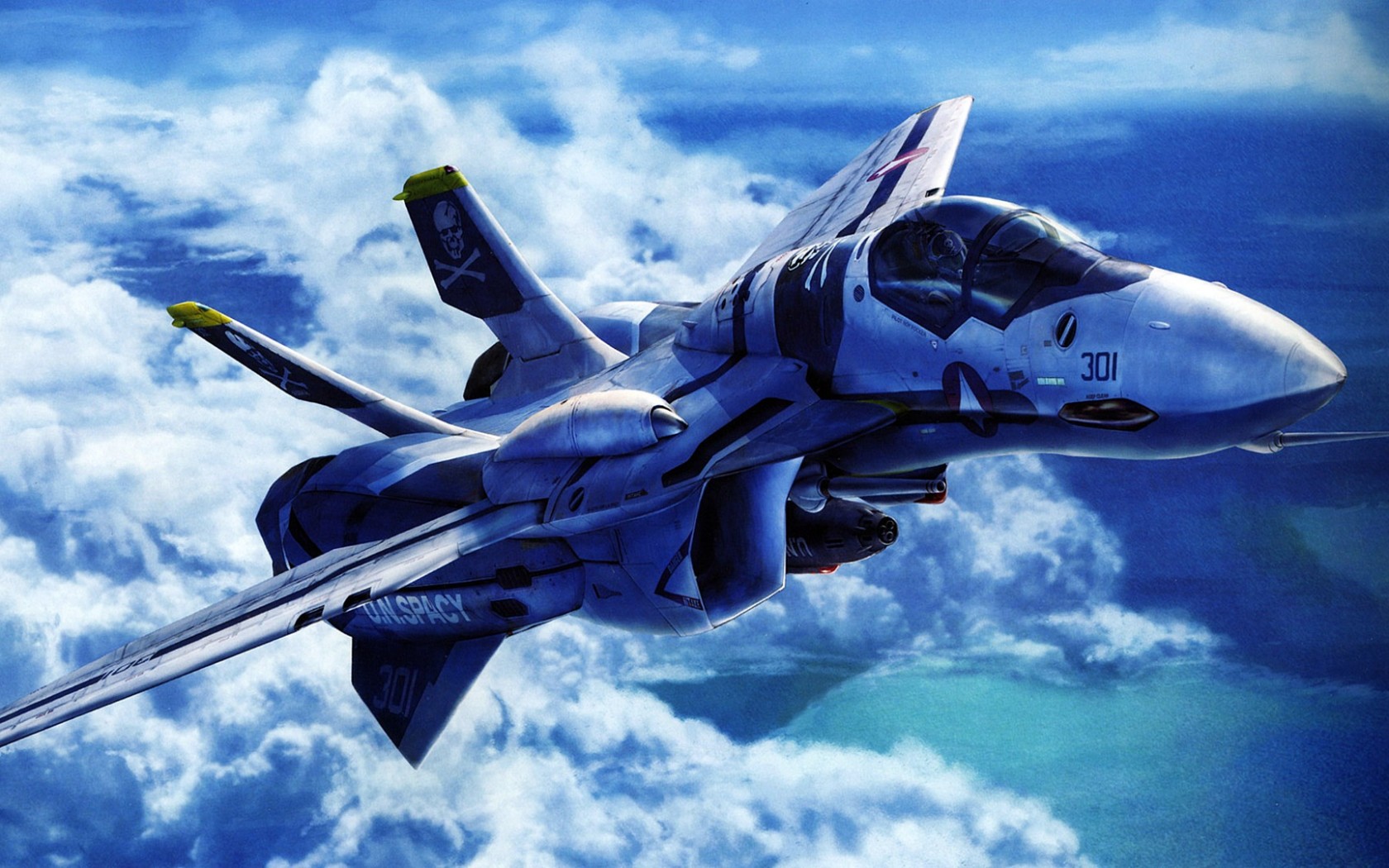 UN Spacy Fighter обои