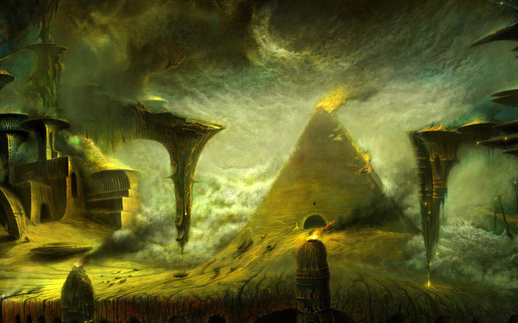 Мир древних обои