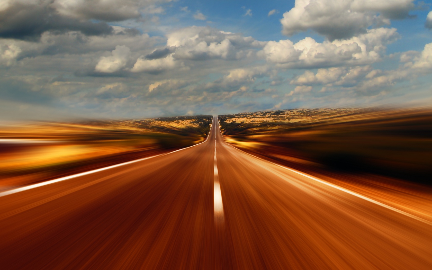 Скоростная трасса обои