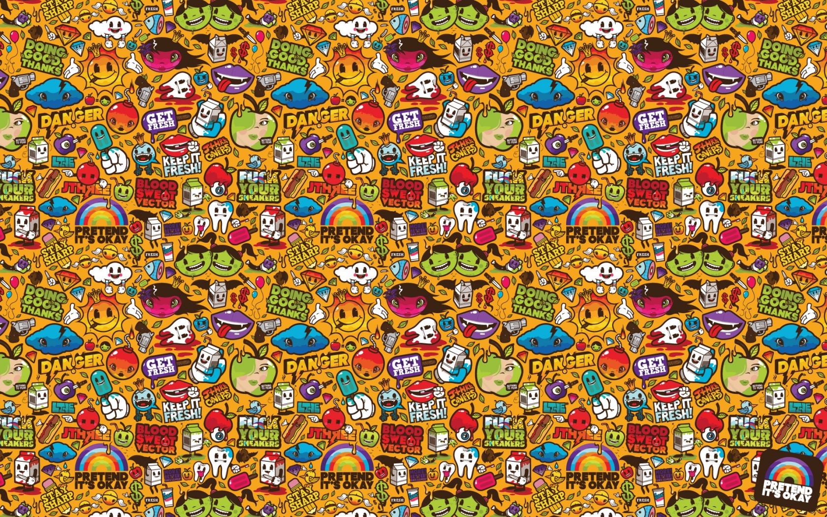 Притворись что всё ОК обои