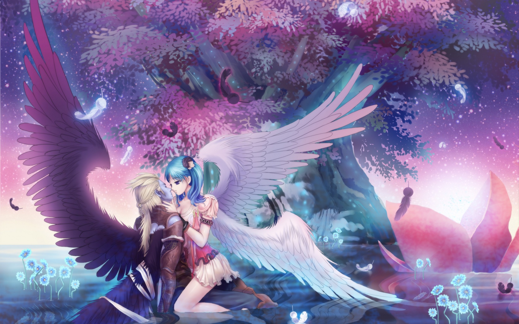 Фэнтези любовь обои