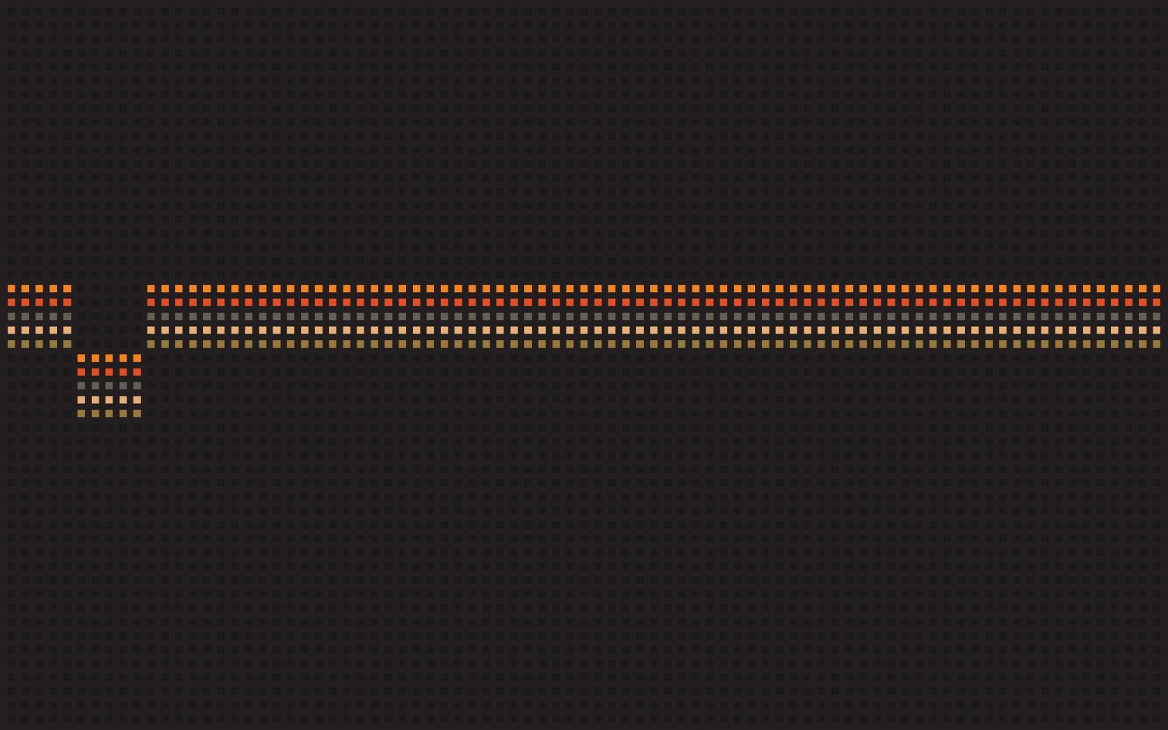 Пиксельная радуга обои