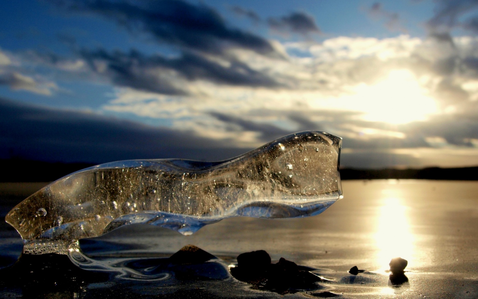 Водяная абстракция обои
