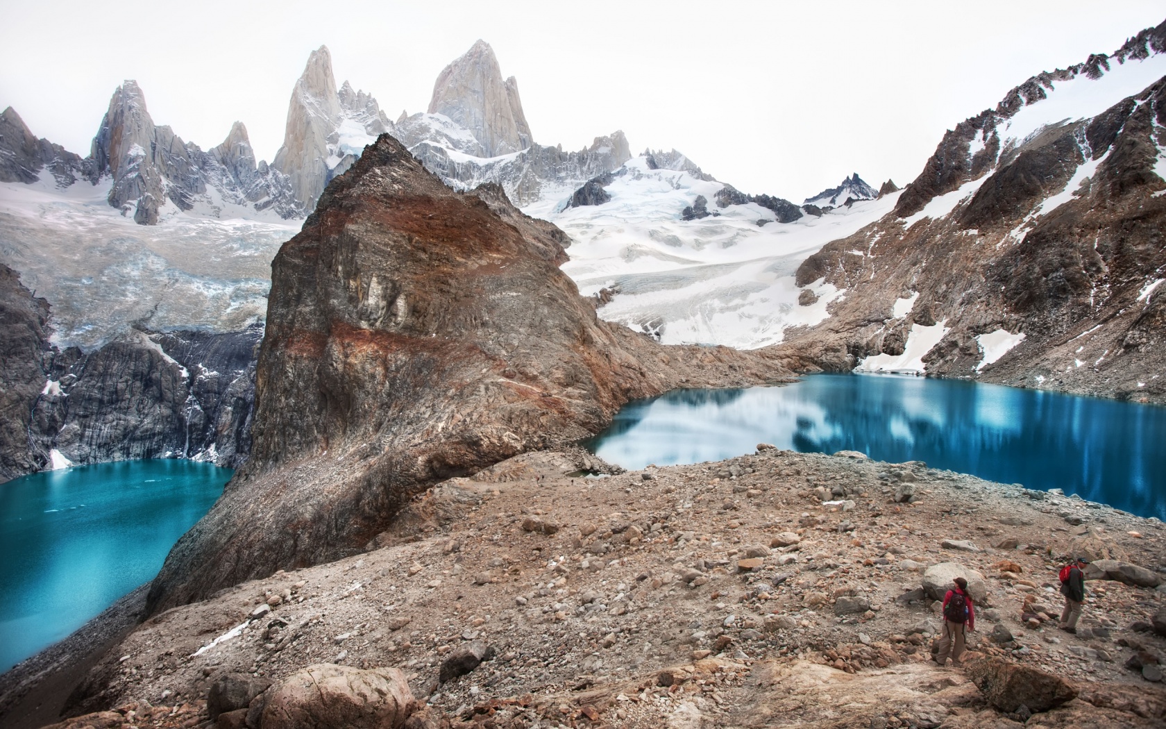 Горные озера обои