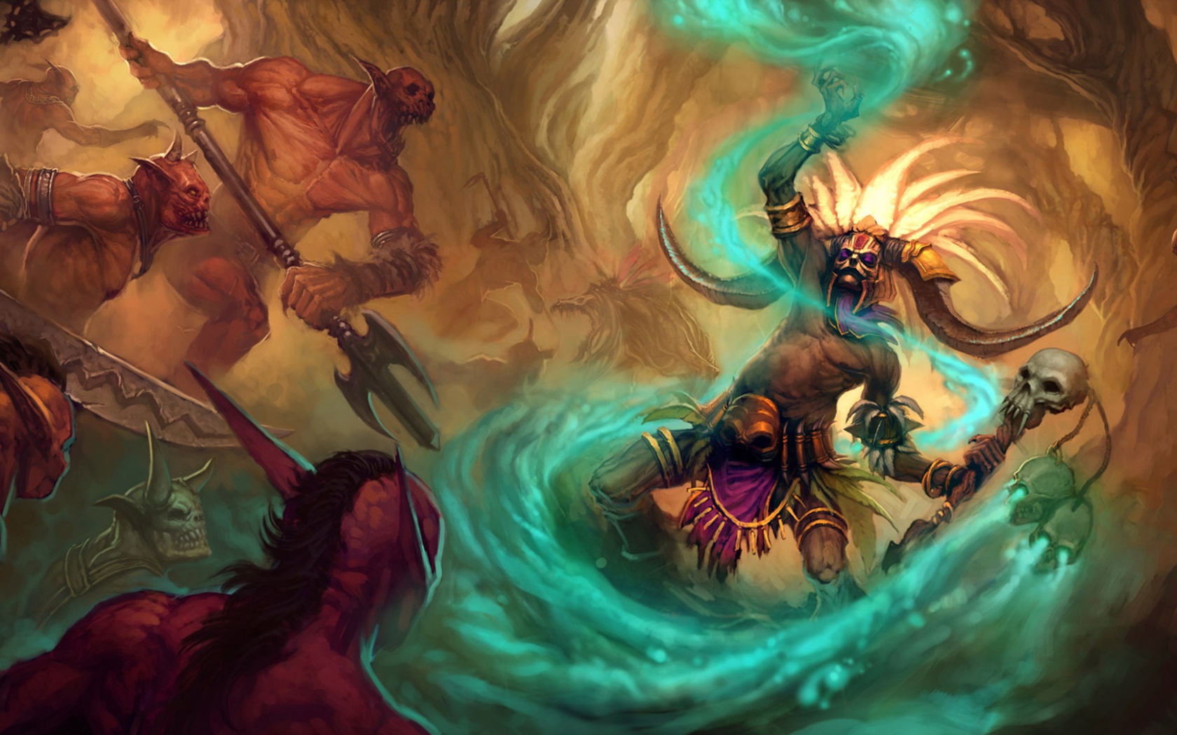 Шаман из Diablo 3 обои