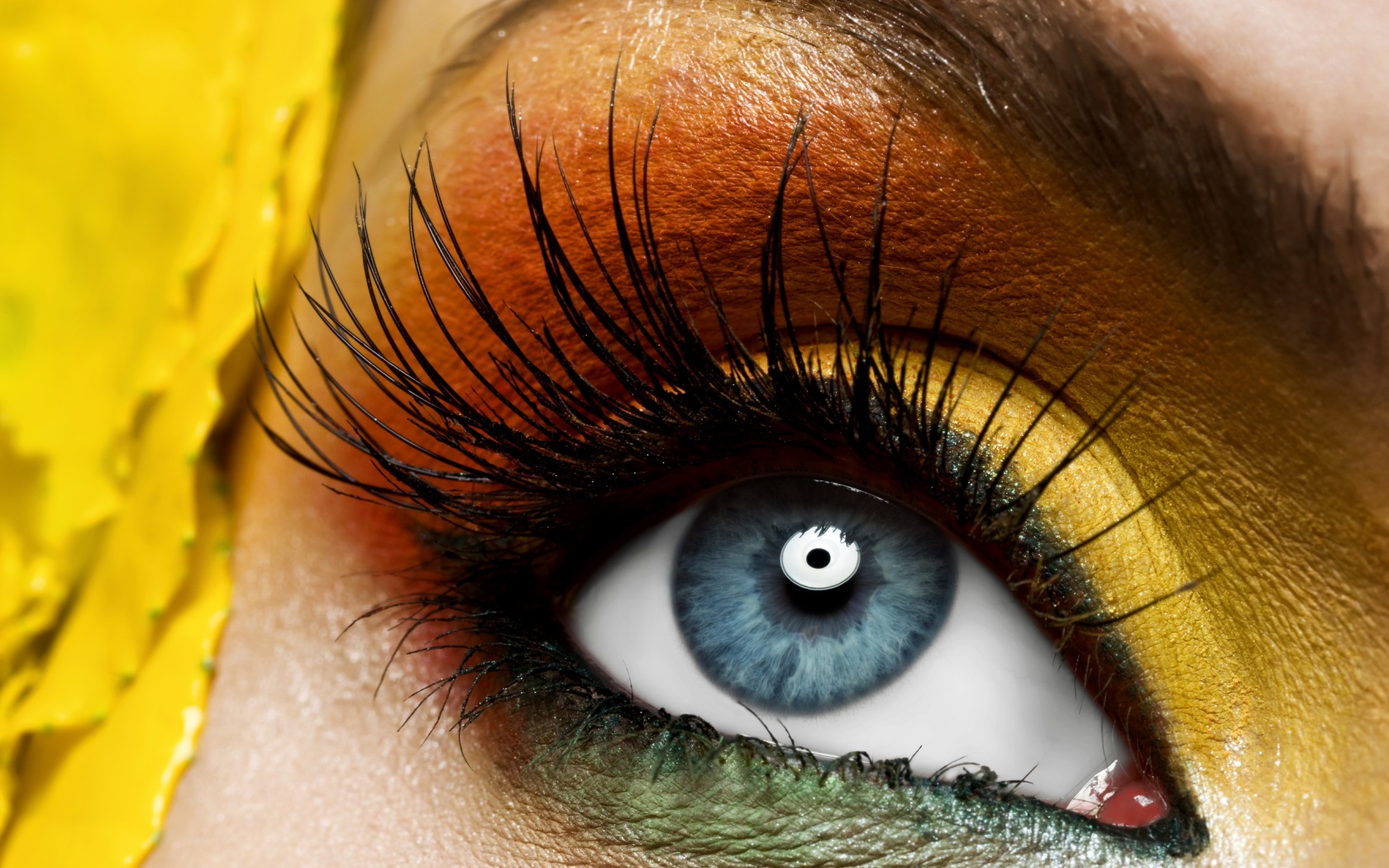 Ресницы обои