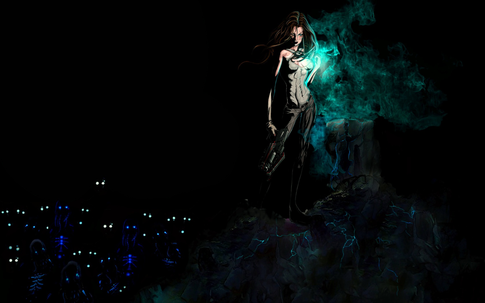 По миру Mass Effect обои