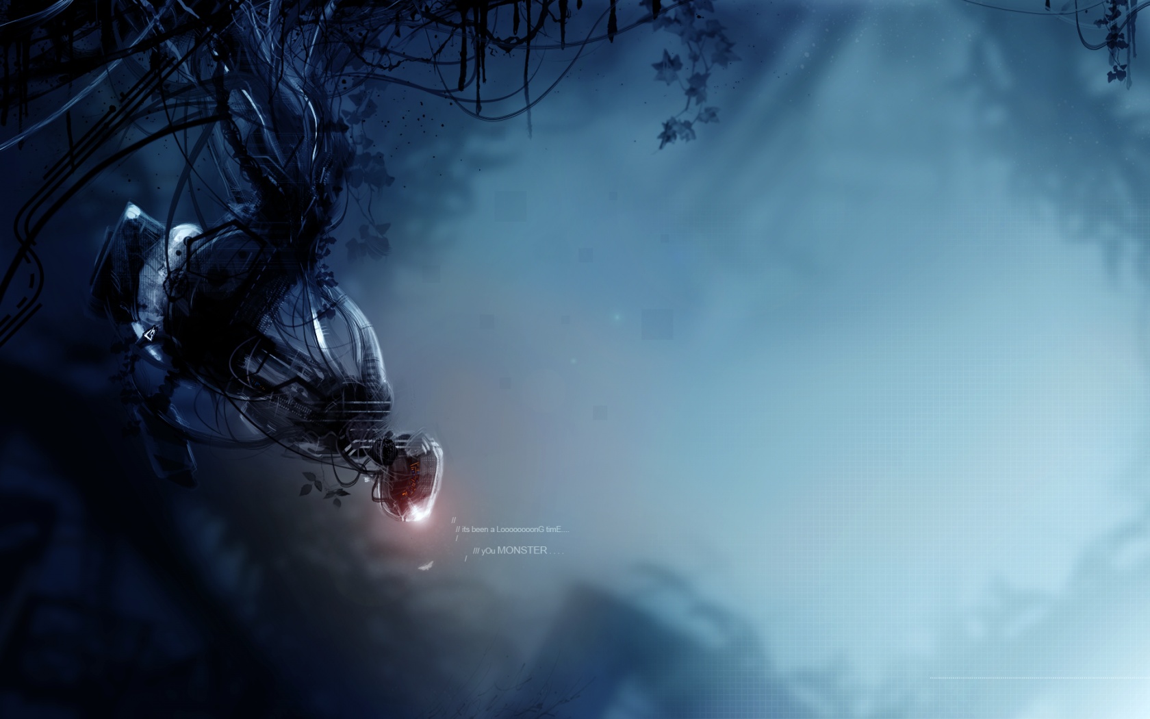 Гладос из PORTAL2 обои