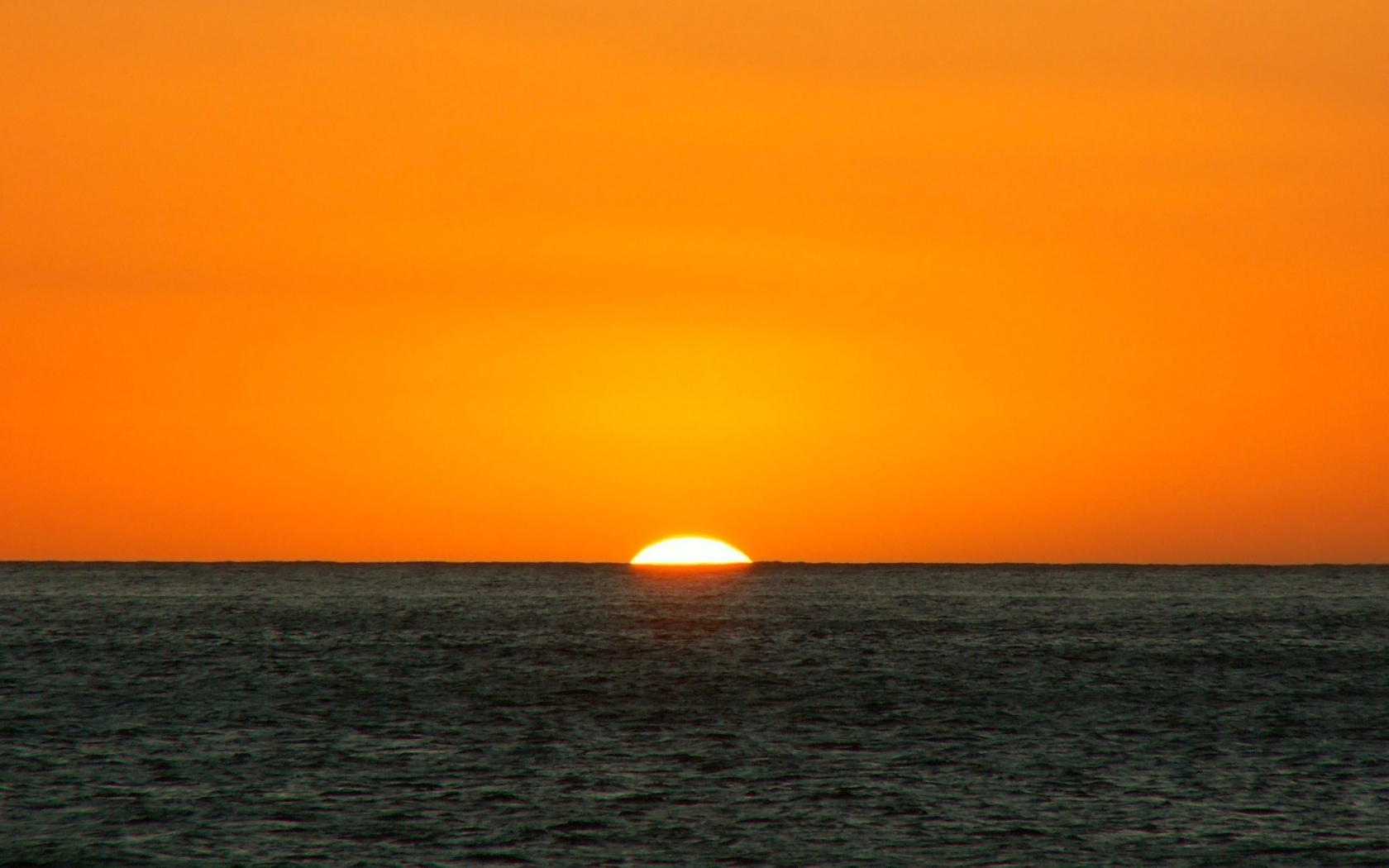 Идеальный закат обои