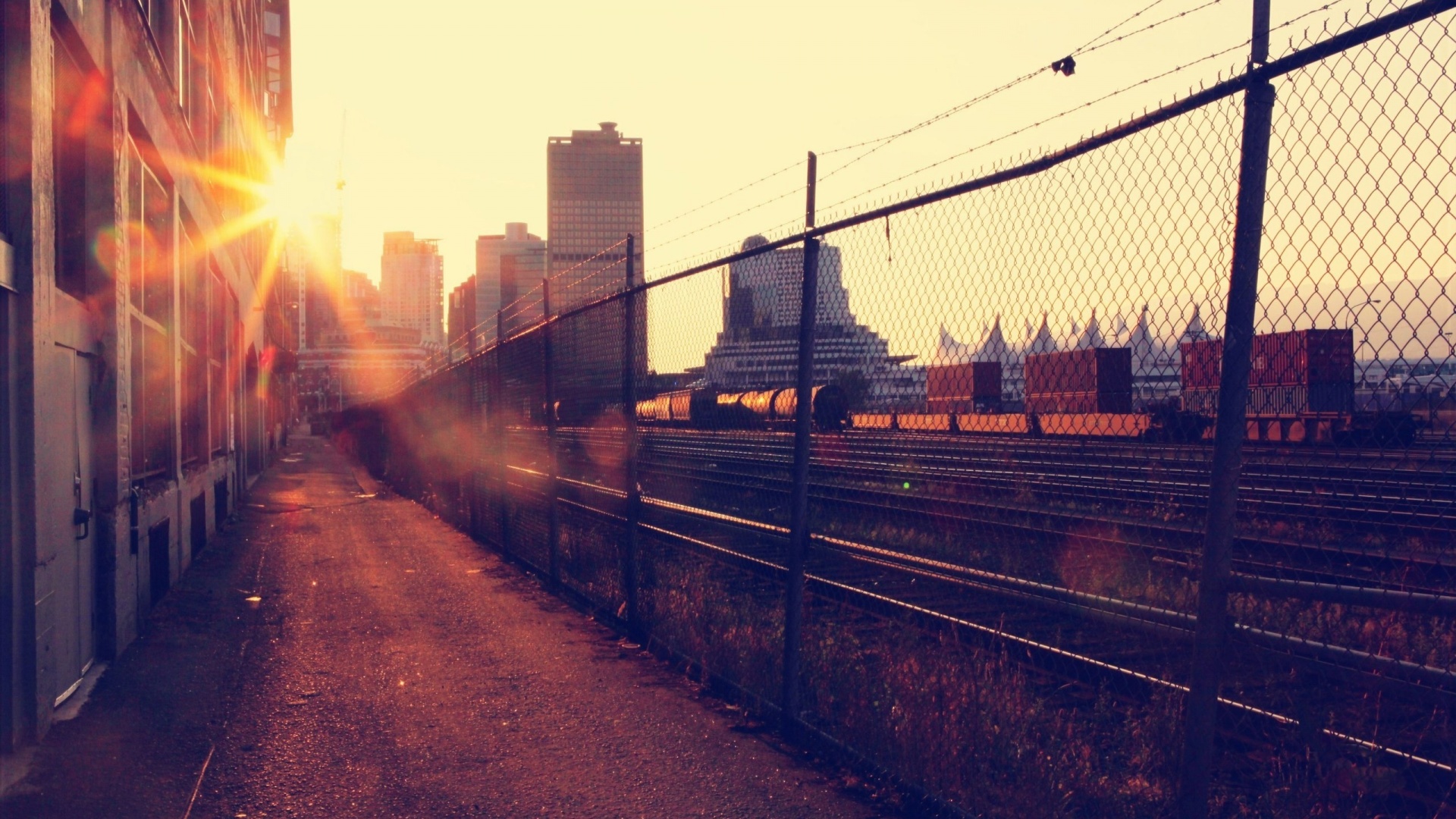 Железная дорога обои