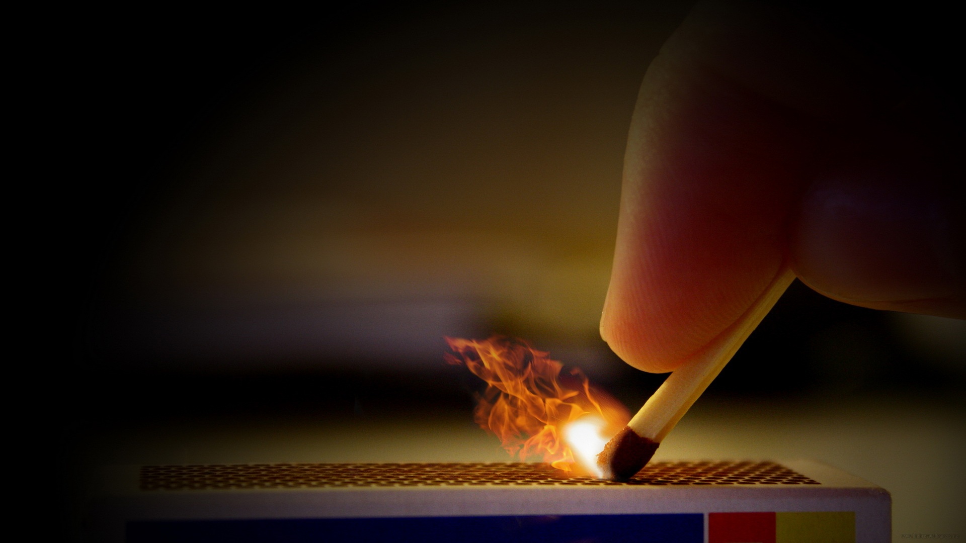 Воспаменение спички обои