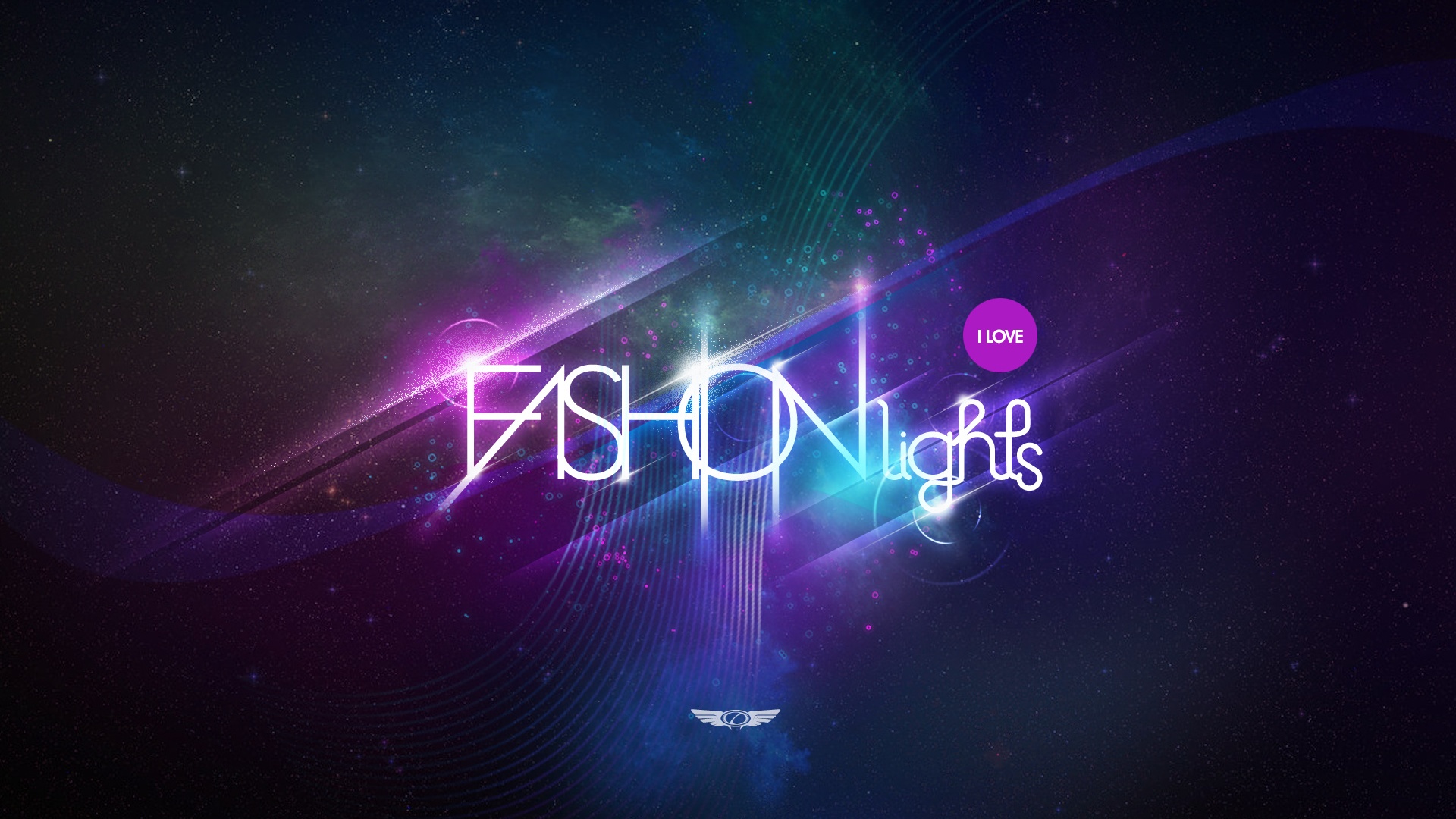 I love fashion lights обои