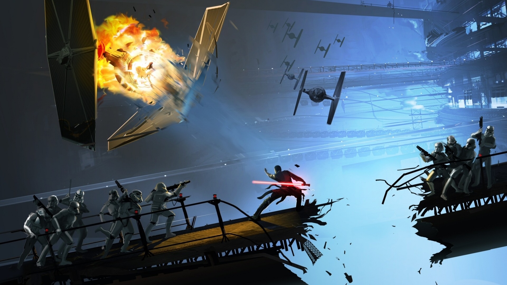 Из игры Star Wars Force Unleashed обои