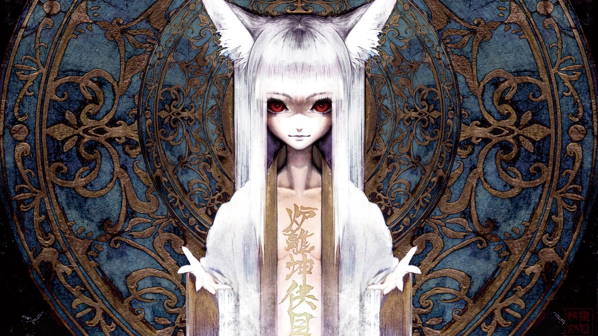 Злая девочка обои