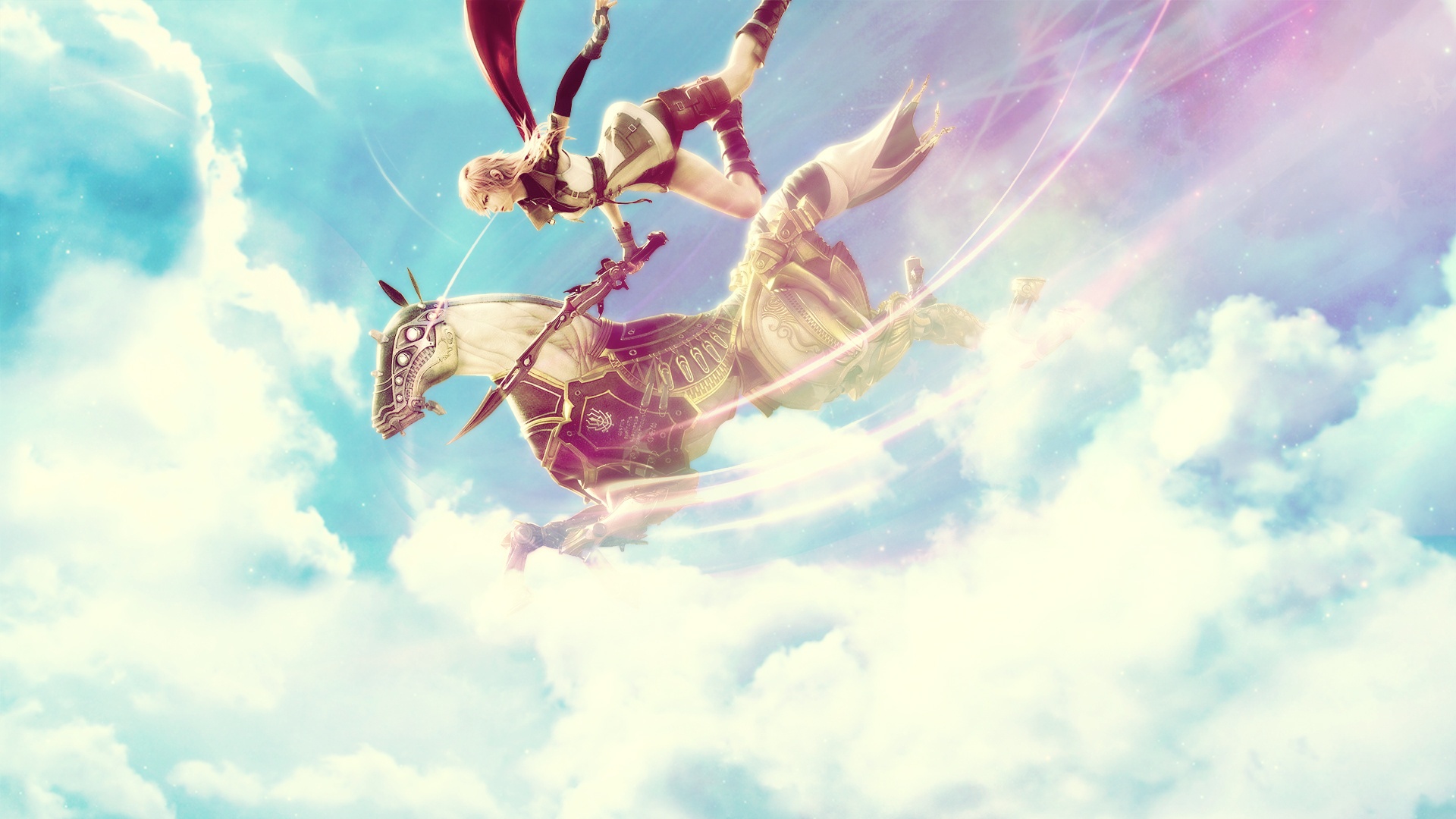 Девушка из Final Fantasy XIII обои