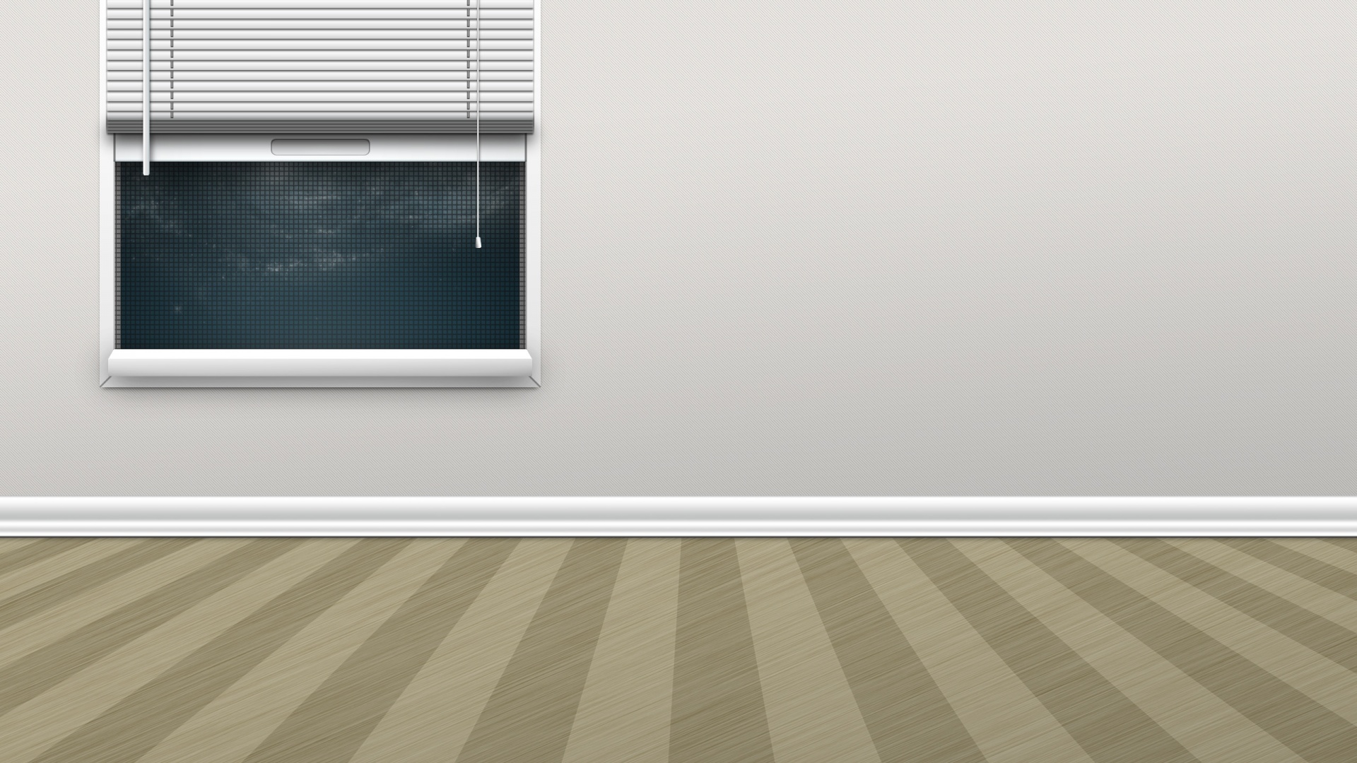 Полосатый пол и стечатое окно обои