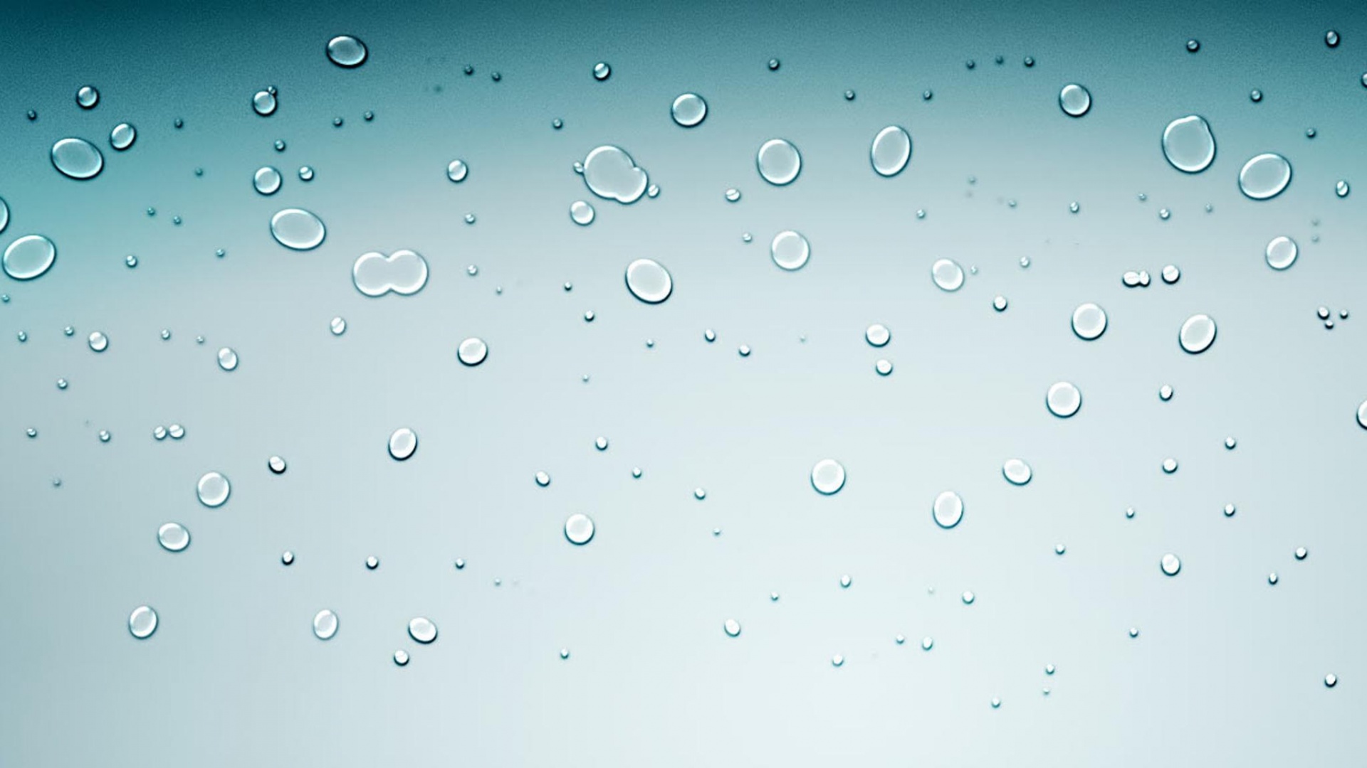 Капли на светлом фоне обои