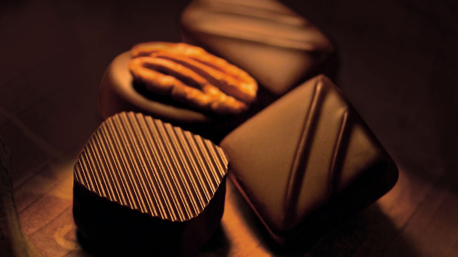 Шоколадные конфеты обои