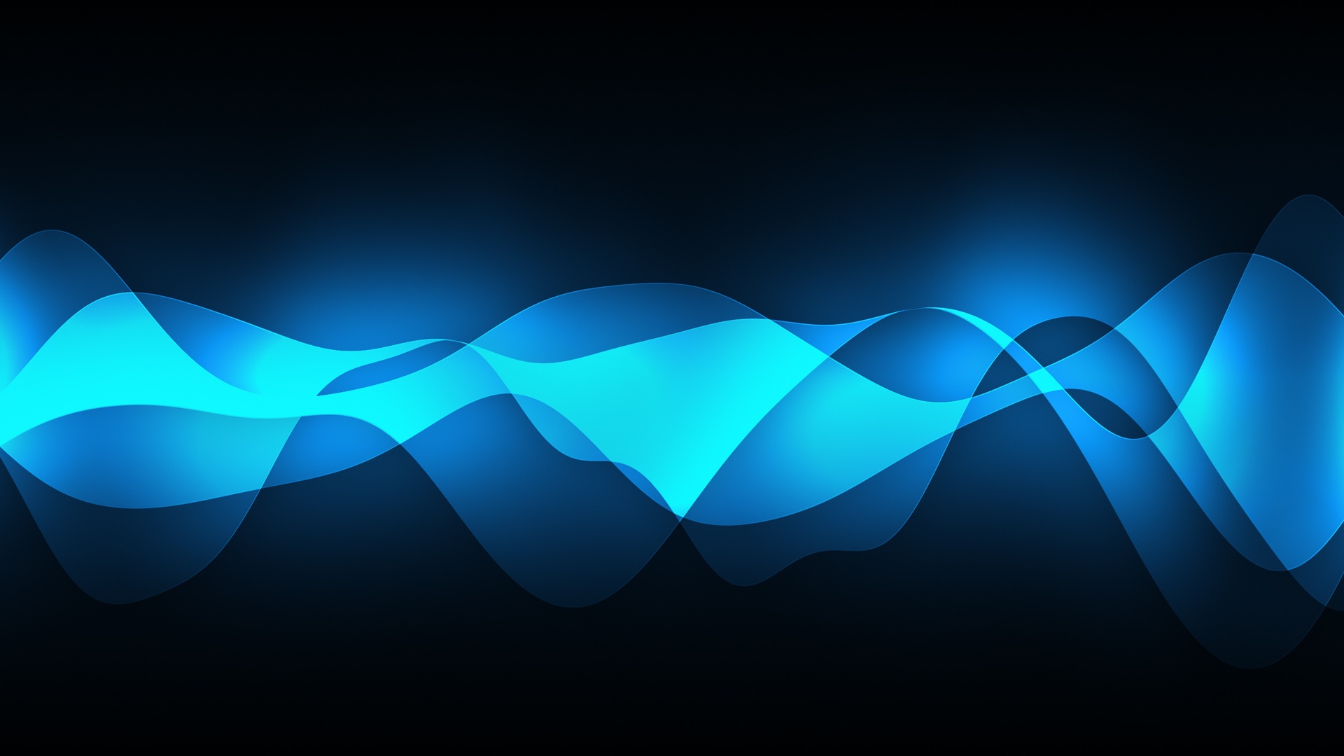 Синии волны обои