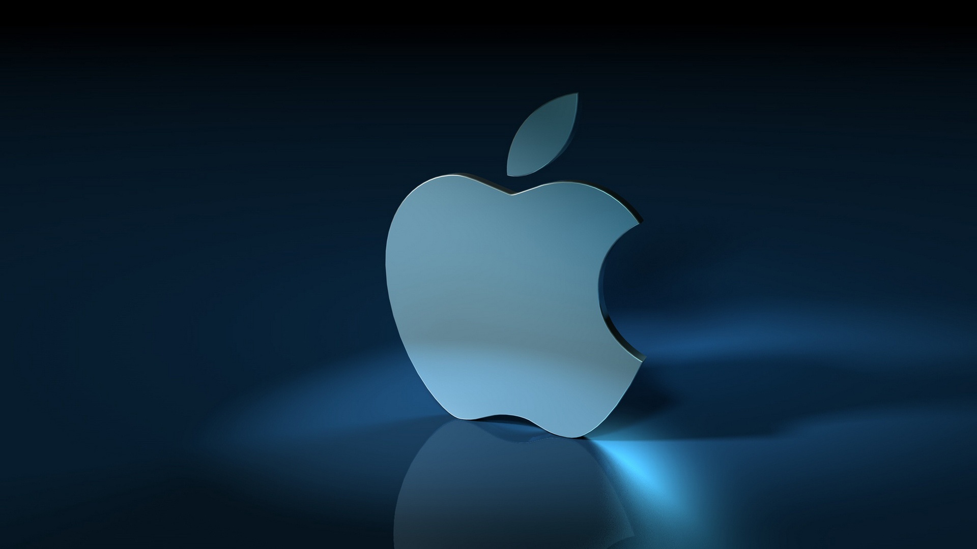 3D логотип Apple обои