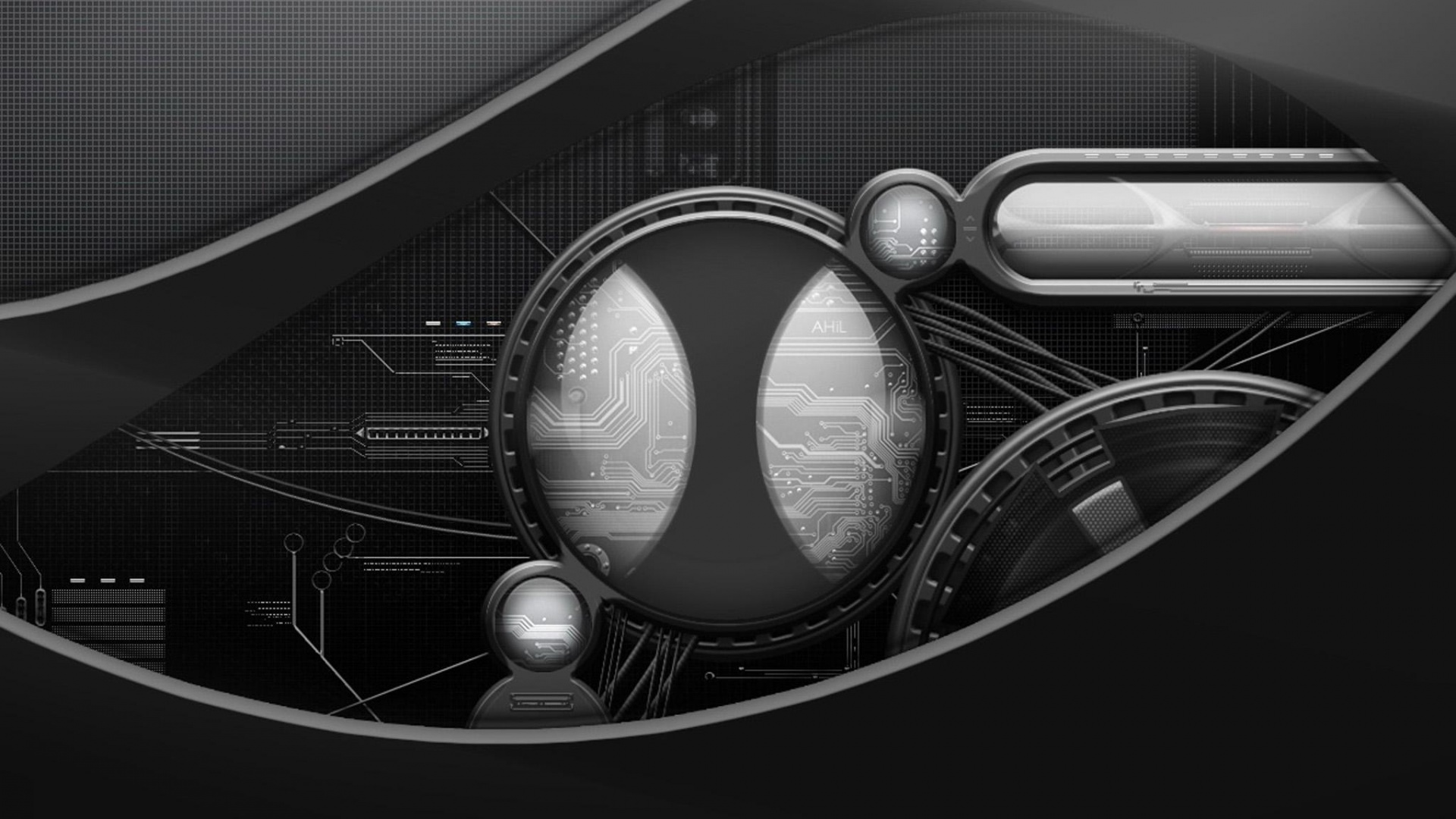 Электросхема обои