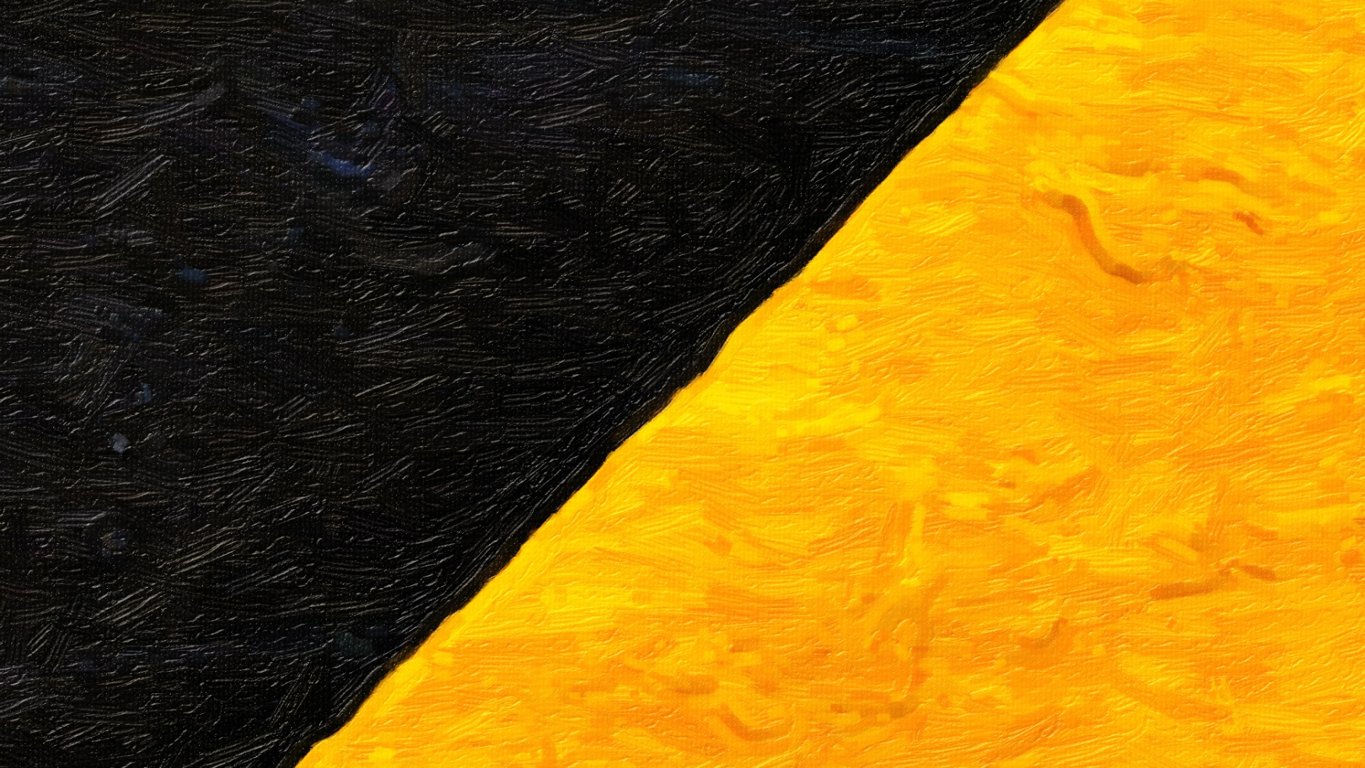 Черное и желтое обои