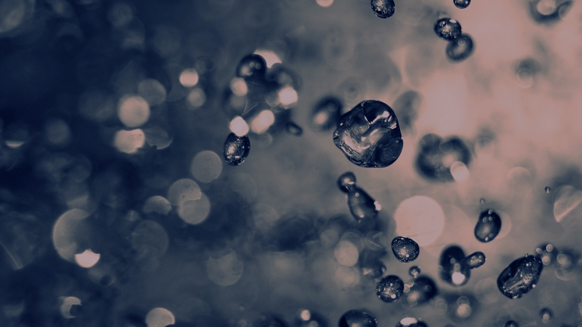 Водяные пузыри обои