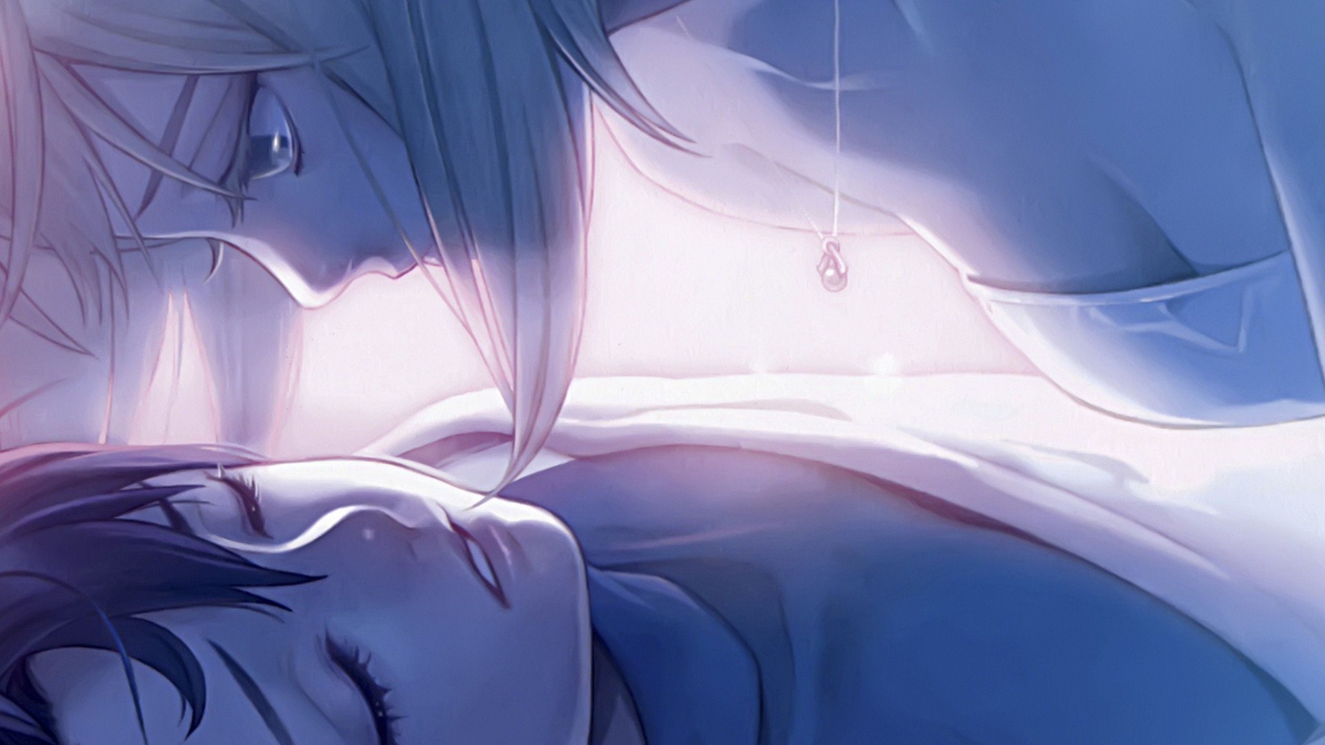 За секунду до поцелуя обои