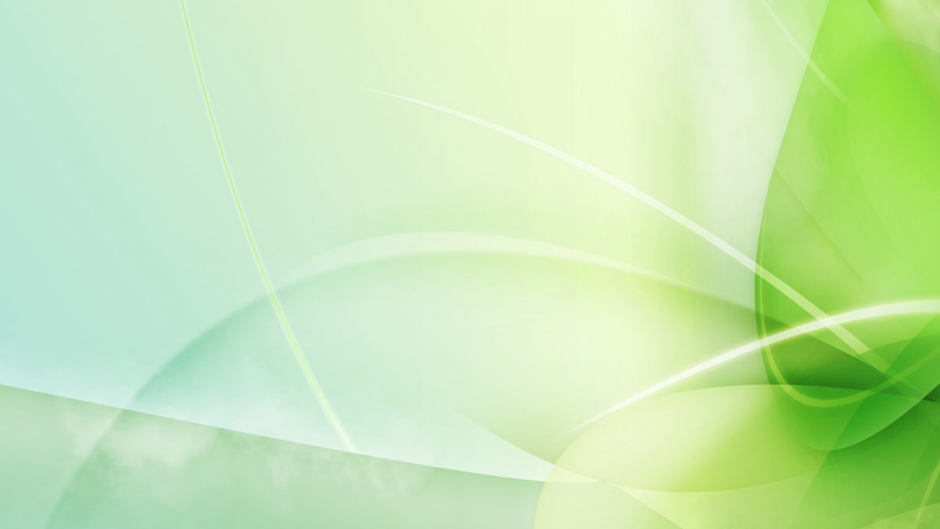 Светло зеленая абстракция обои