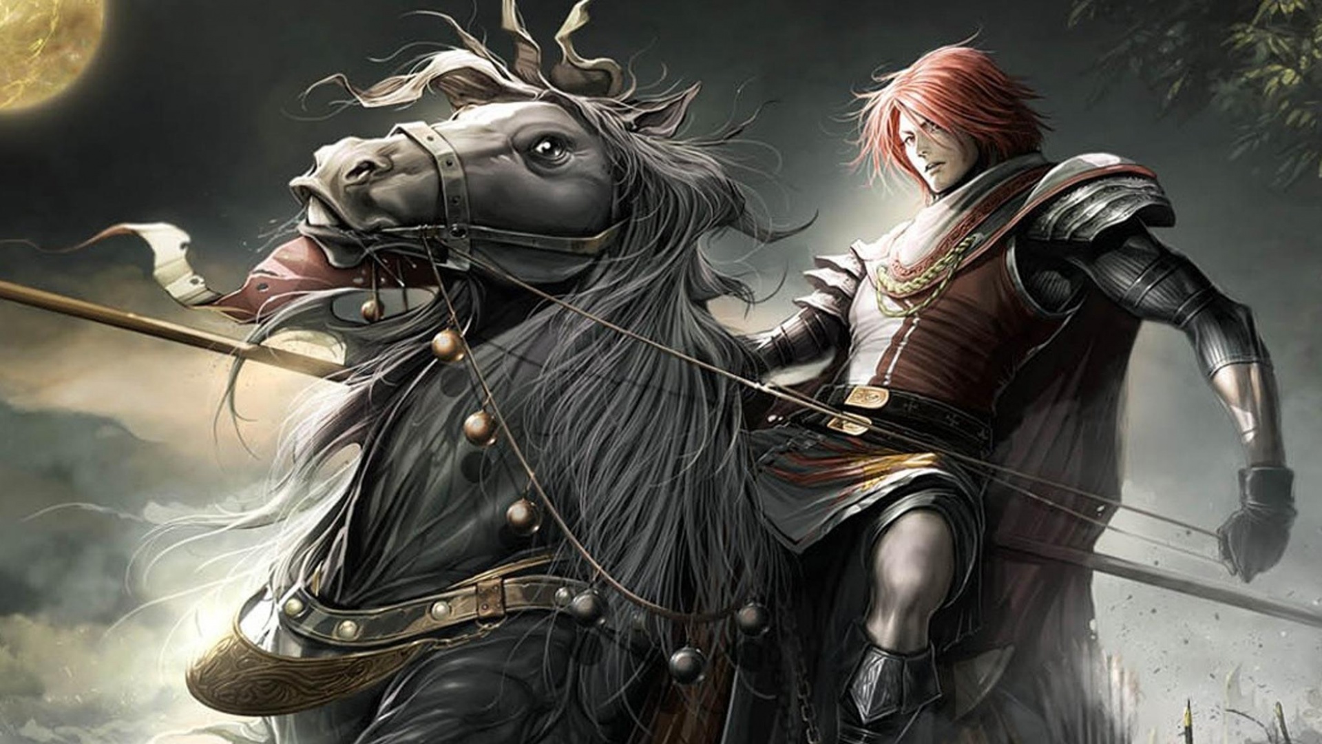 Рыцарь с копьем обои