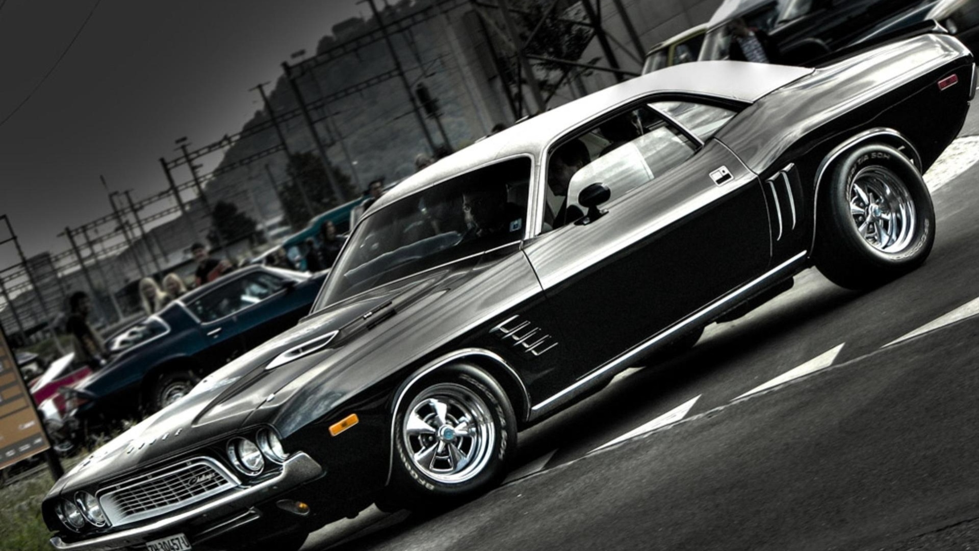 Мускулкар в стиле Mopar обои