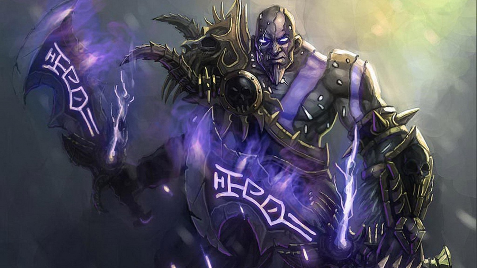 Андед с топорами обои