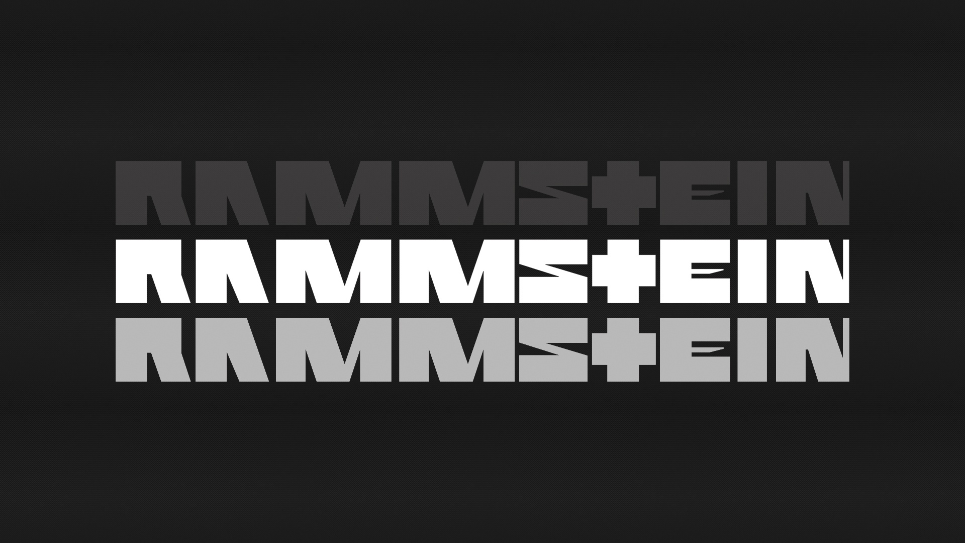 Rammstein логотип обои