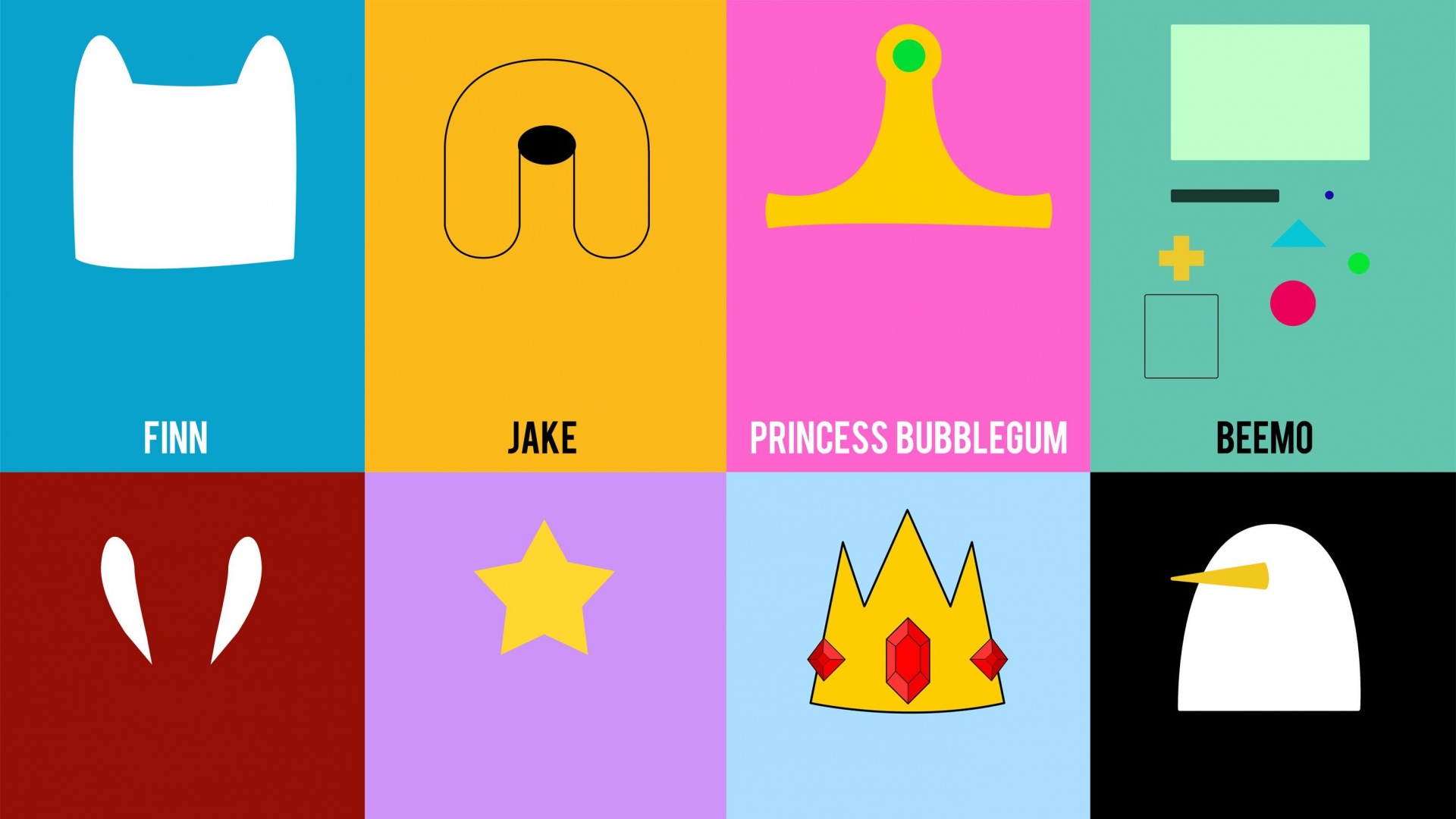 Время приключений схематично обои