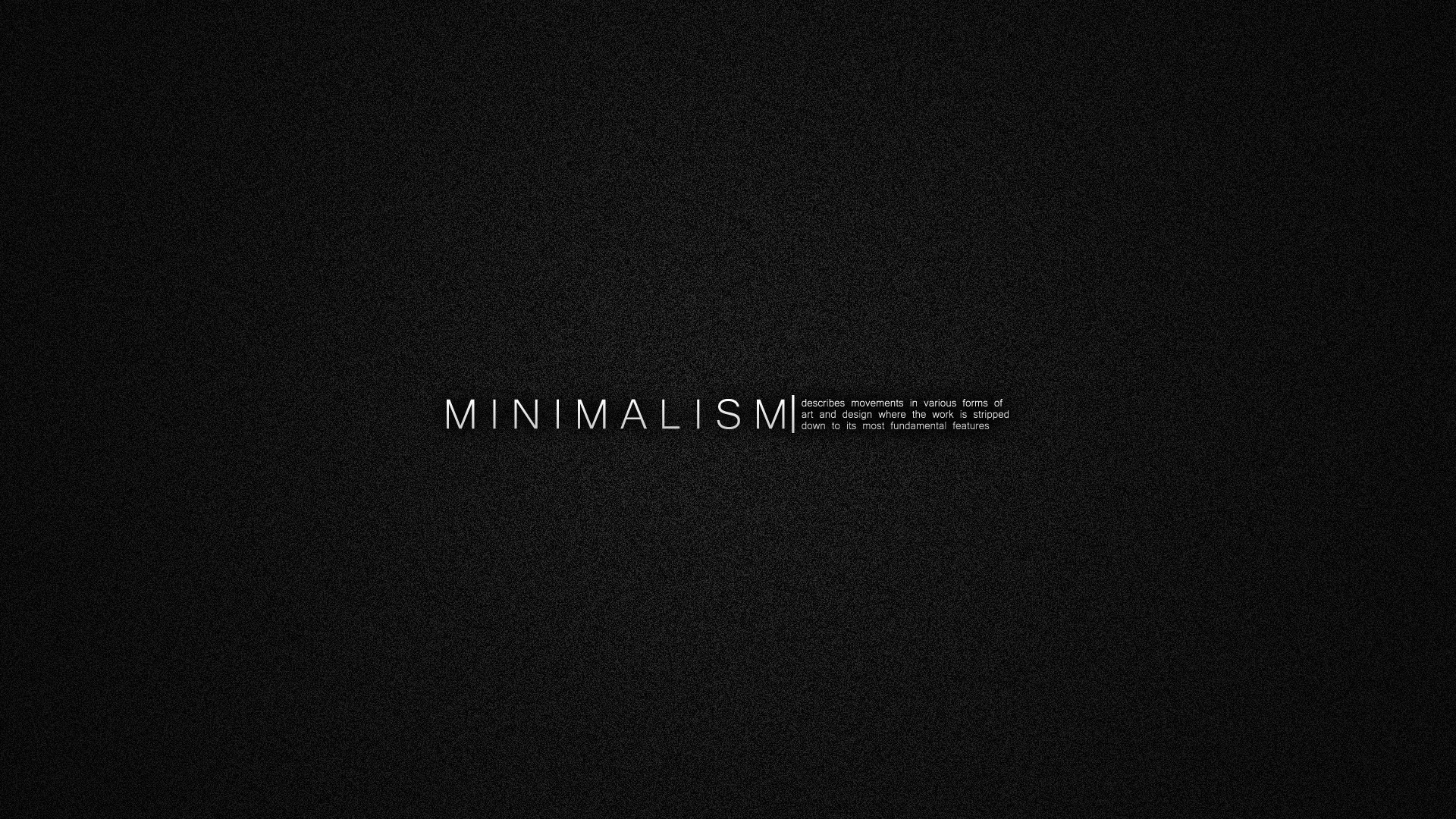 Минимализм обои