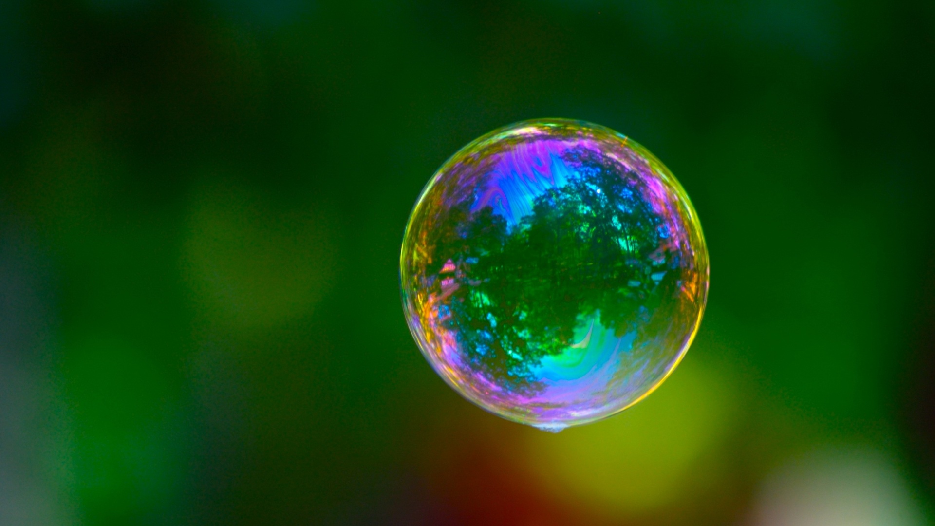 Мыльный пузырь обои