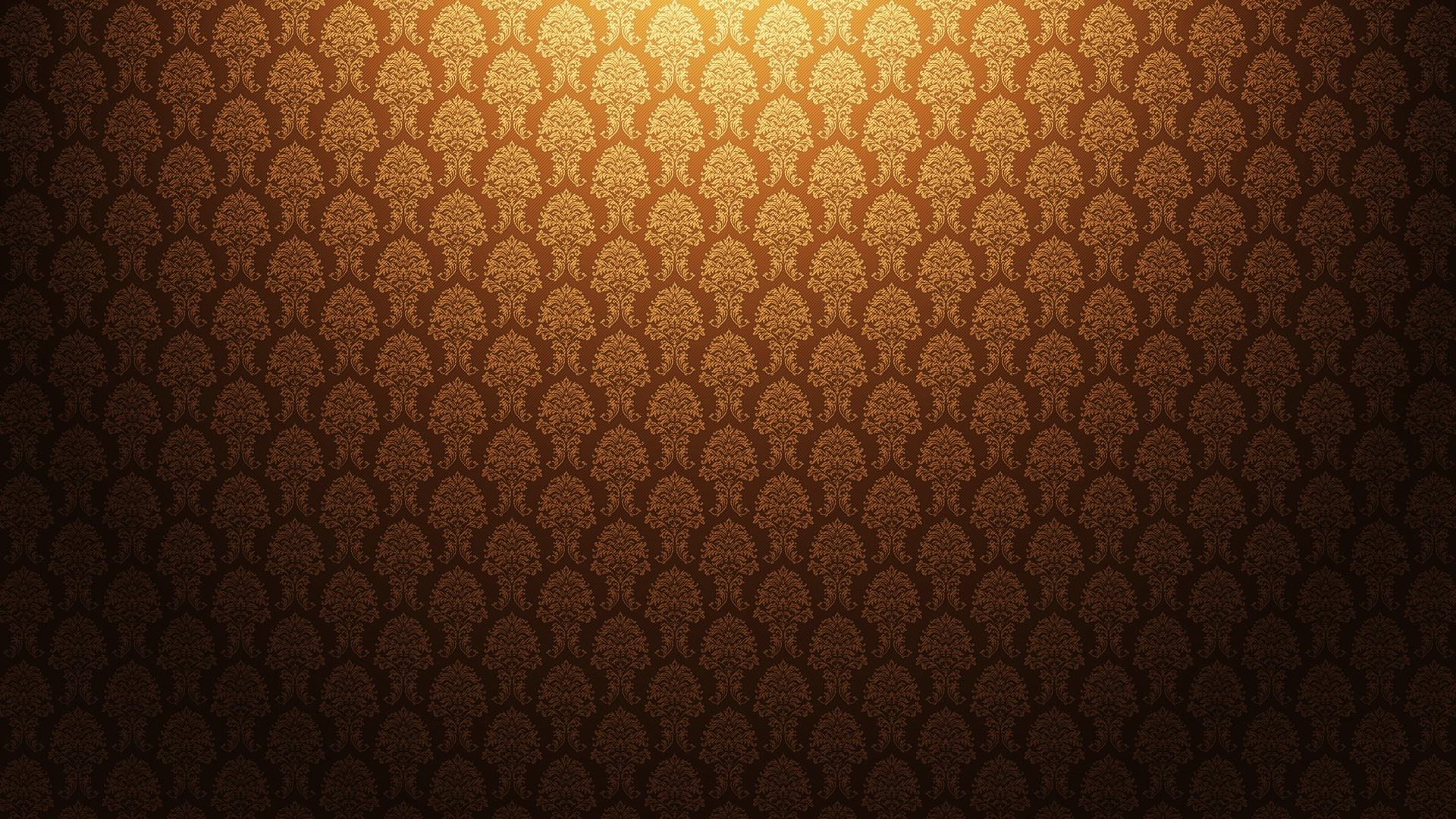 Оранжевые узоры обои