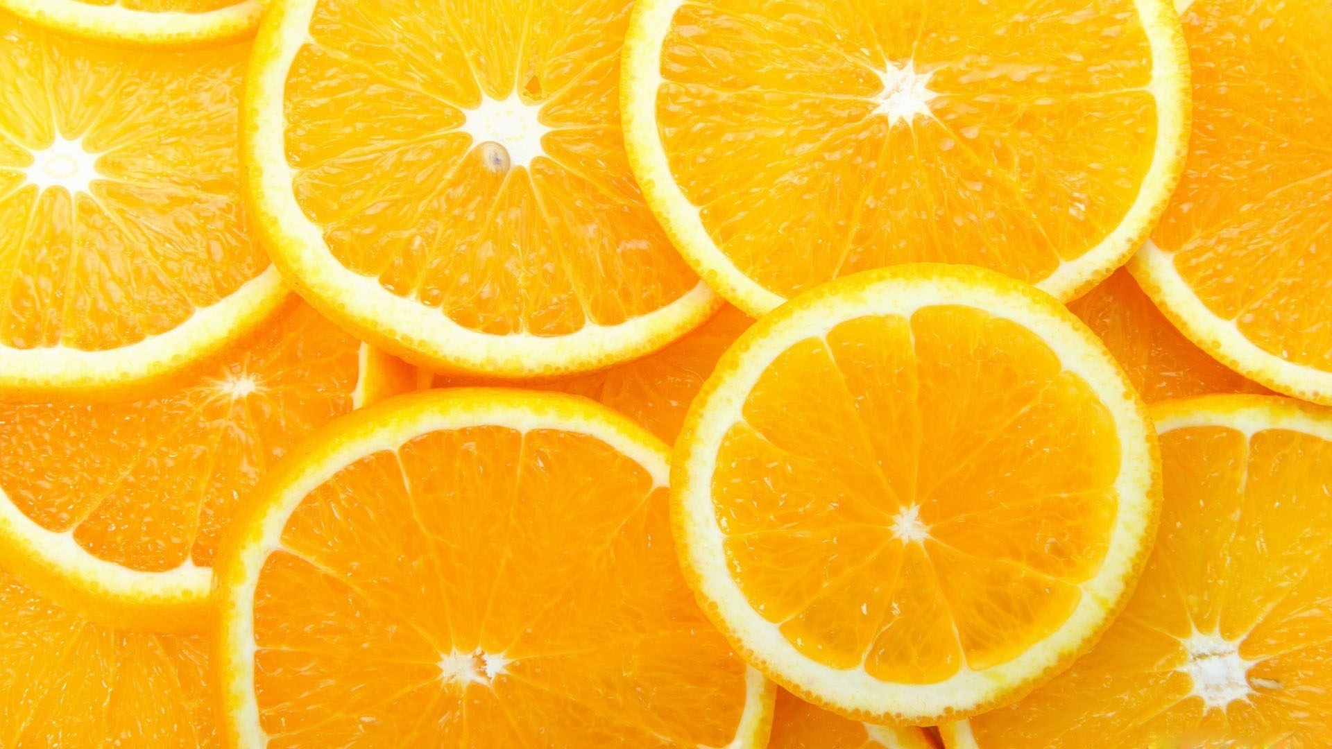 Апельсиновые дольки обои